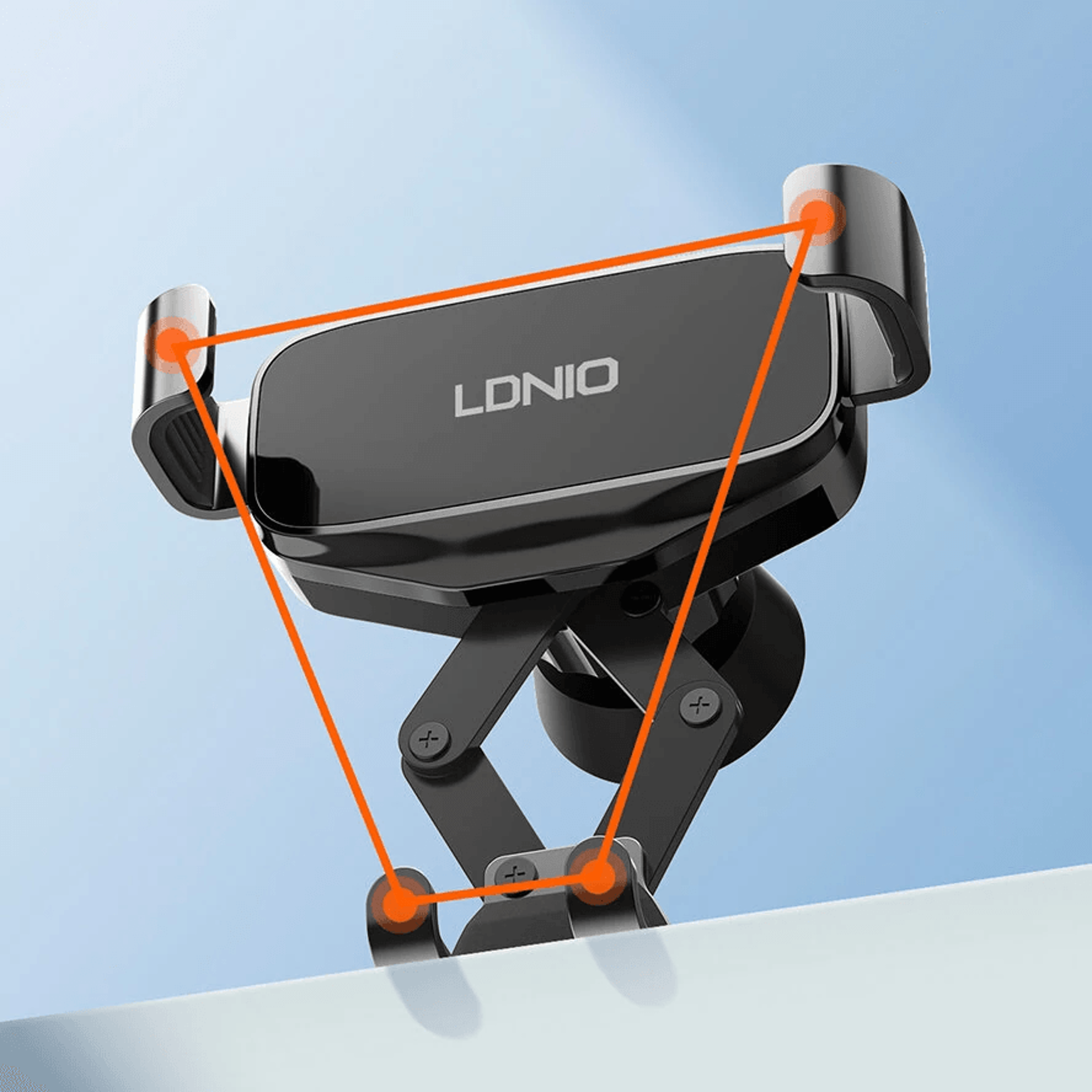 Gravity Mechanical Car Phone Holder For Air Vent Navigation Mount Stand 4