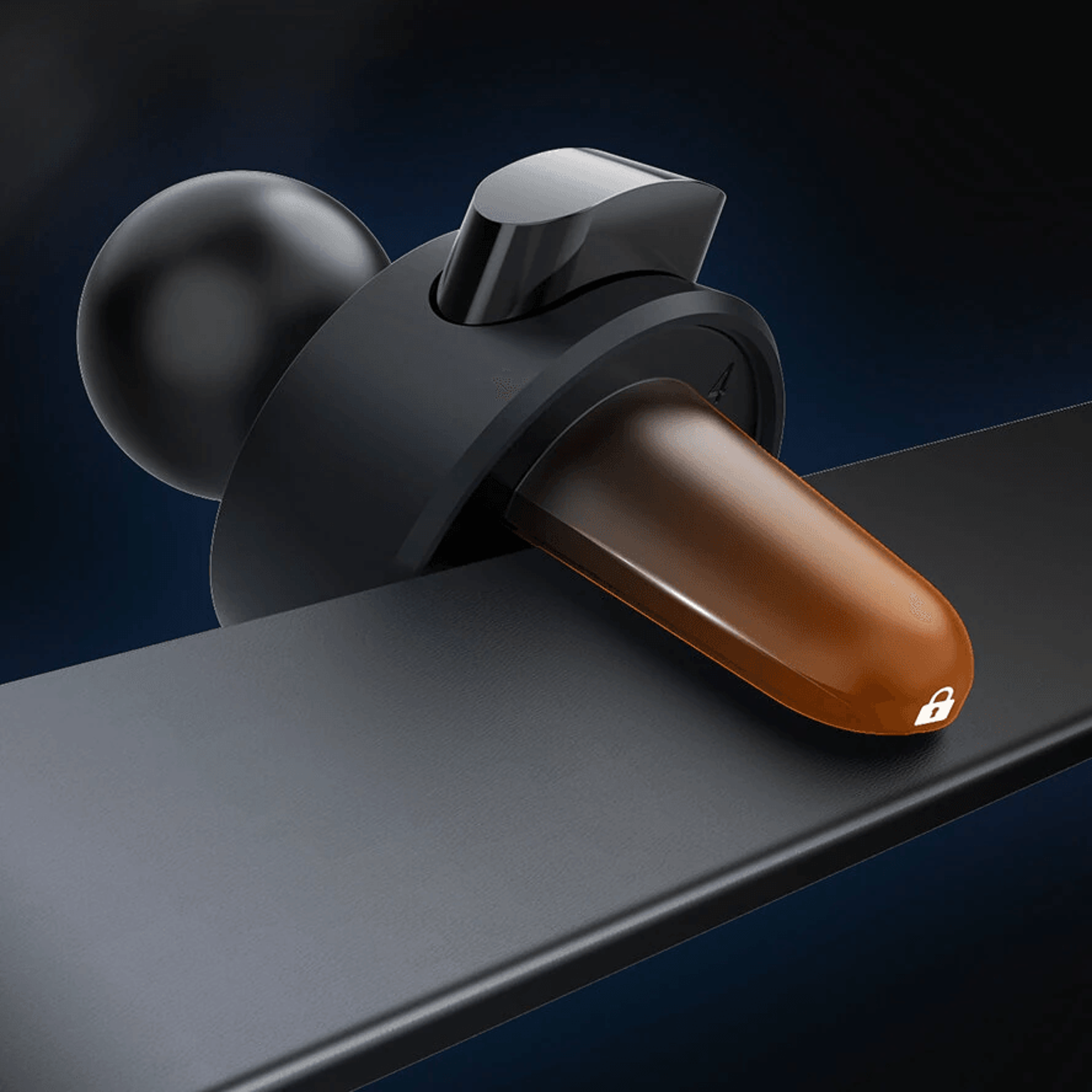 Gravity Mechanical Car Phone Holder For Air Vent Navigation Mount Stand 6