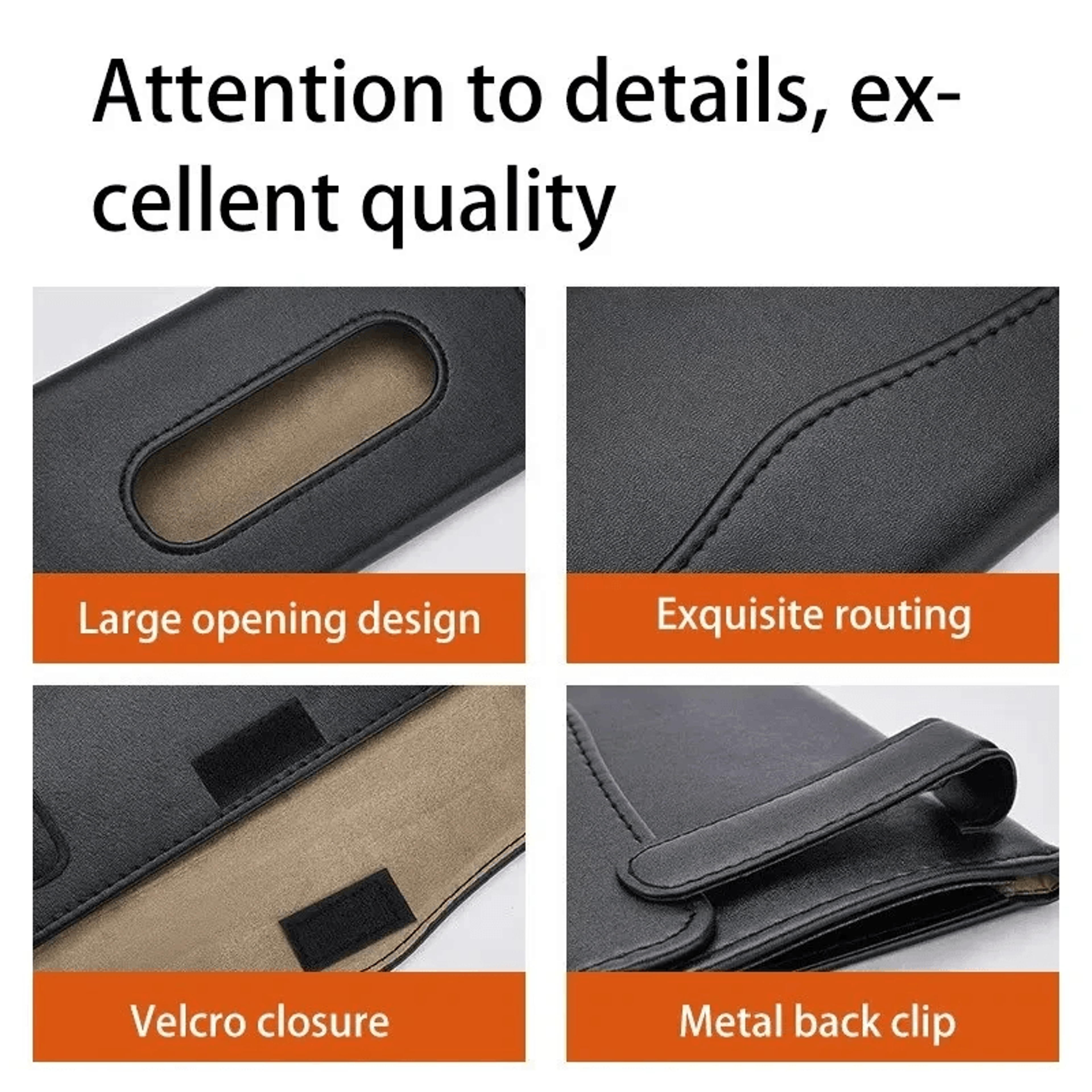 PU Leather Car Sun Visor Tissue Box Holder 2