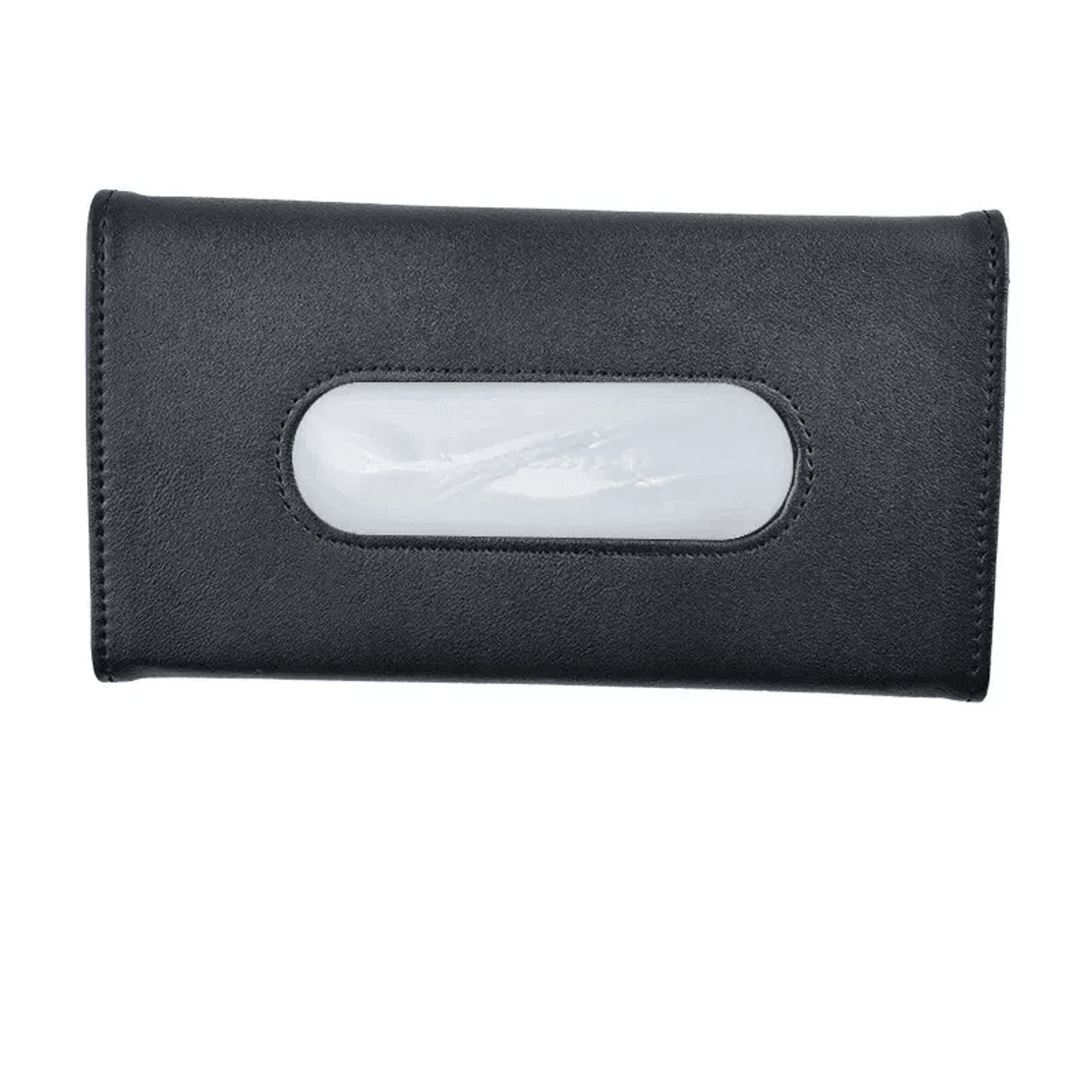 PU Leather Car Sun Visor Tissue Box Holder 5