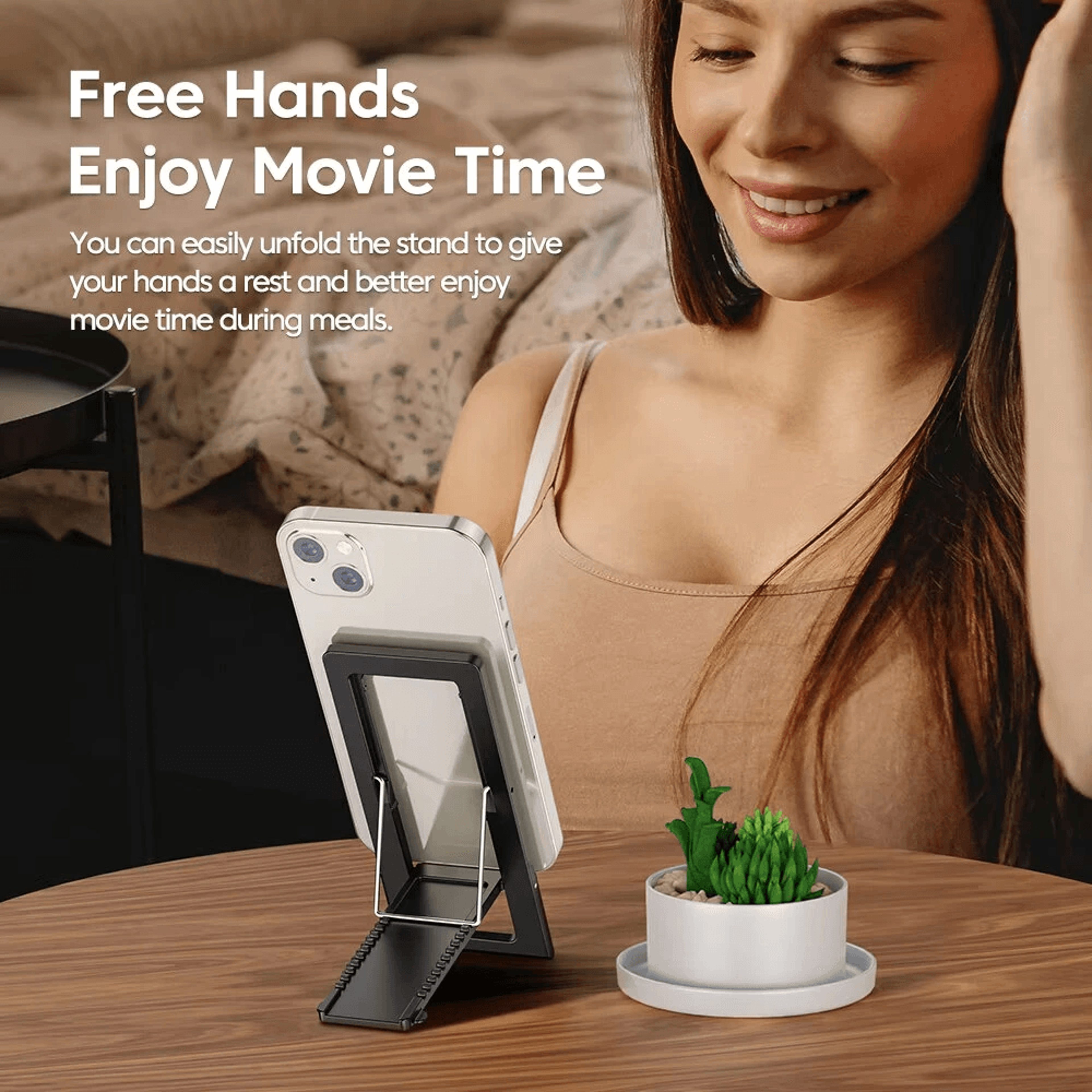 Adjustable Desktop Phone Holder Stand Foldable Cell Phone Stand 5