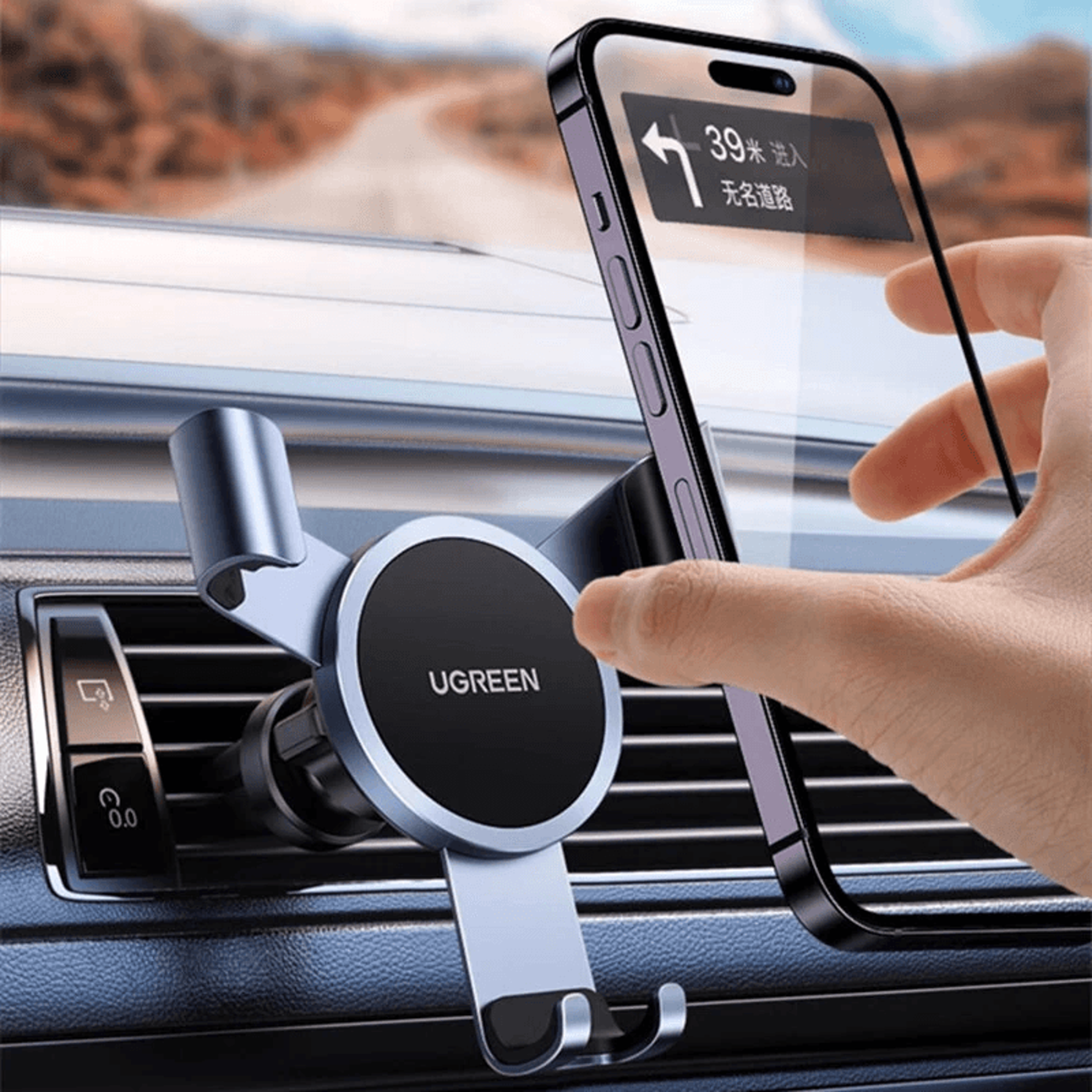 Gravity Car Air Vent Phone Mount Holder For Mobile Phones 5