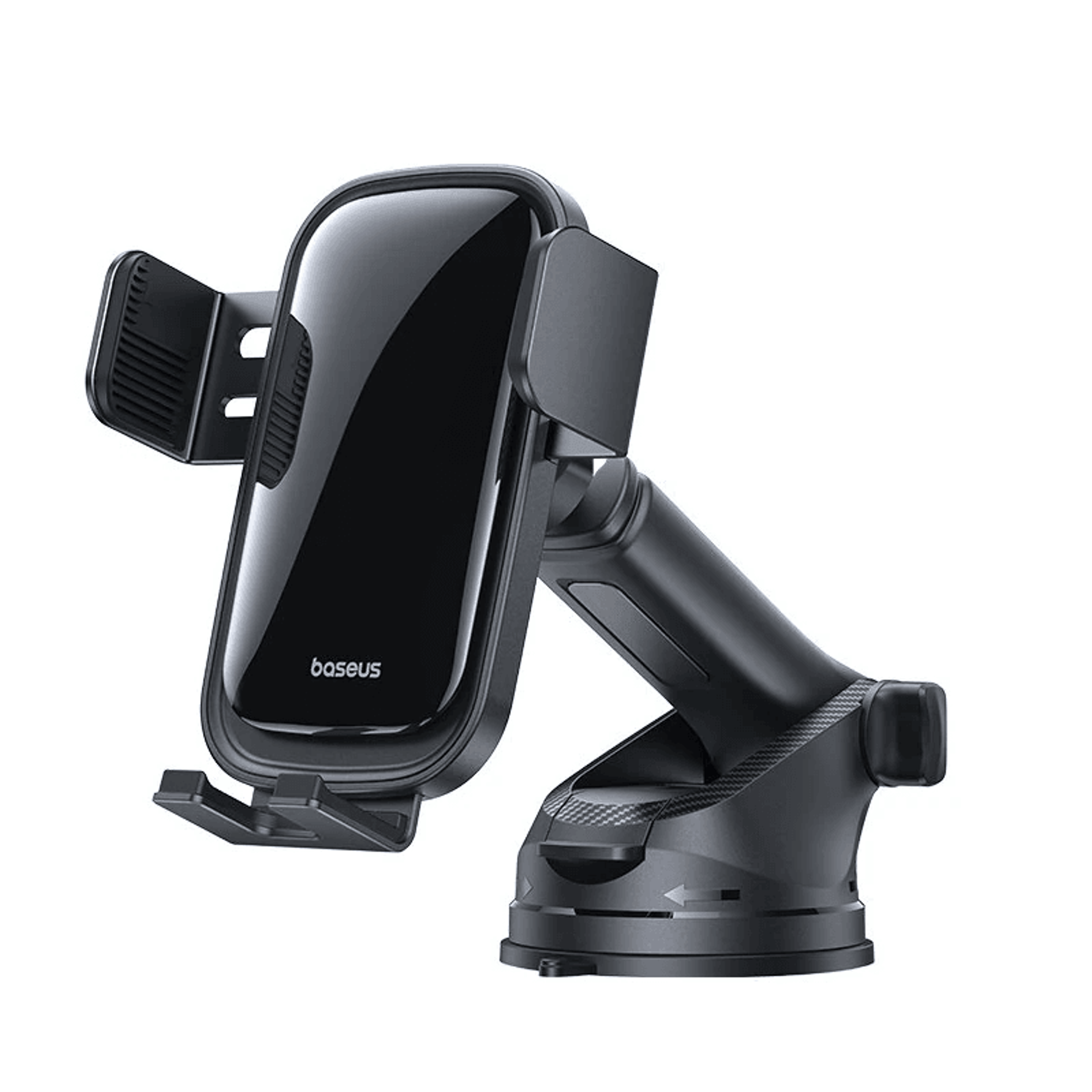 Solar Powered Automatic Car Phone Holder With Rotation 0