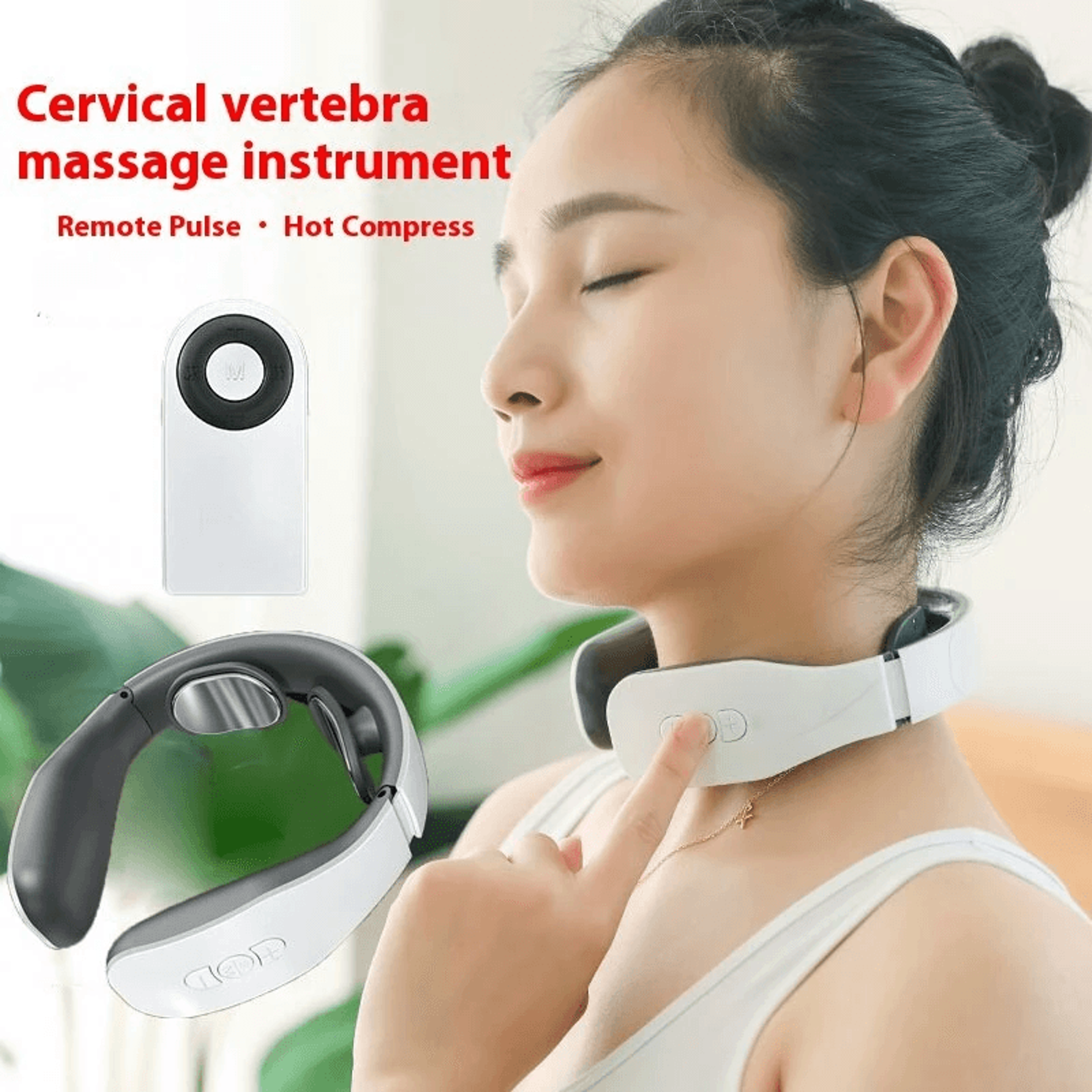 Electro Magnetic Pulse Heating Neck Massager 1