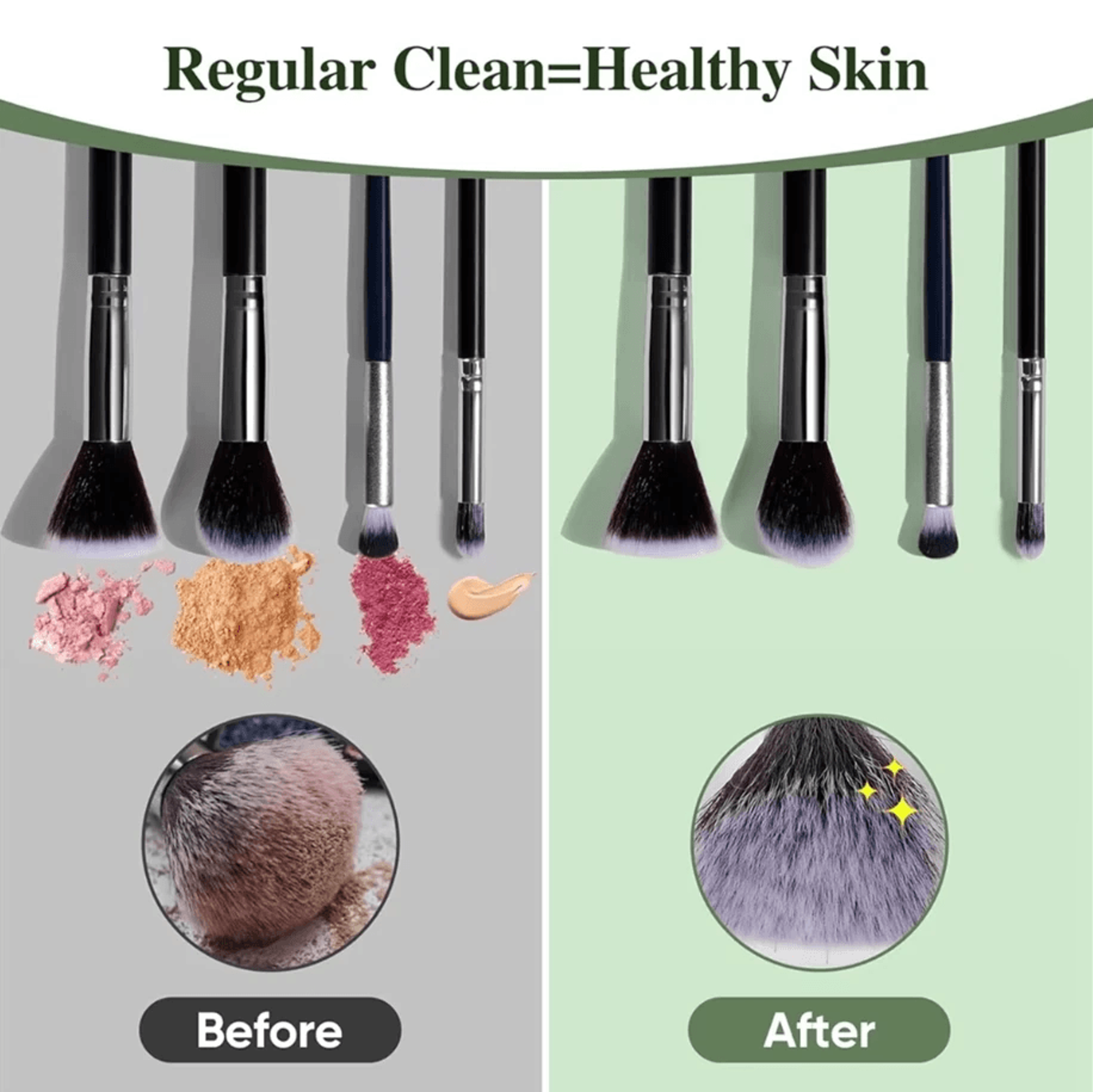 Automatic Makeup Brush Cleaner And Dryer With UV Sterilization And Brush Capacity 5
