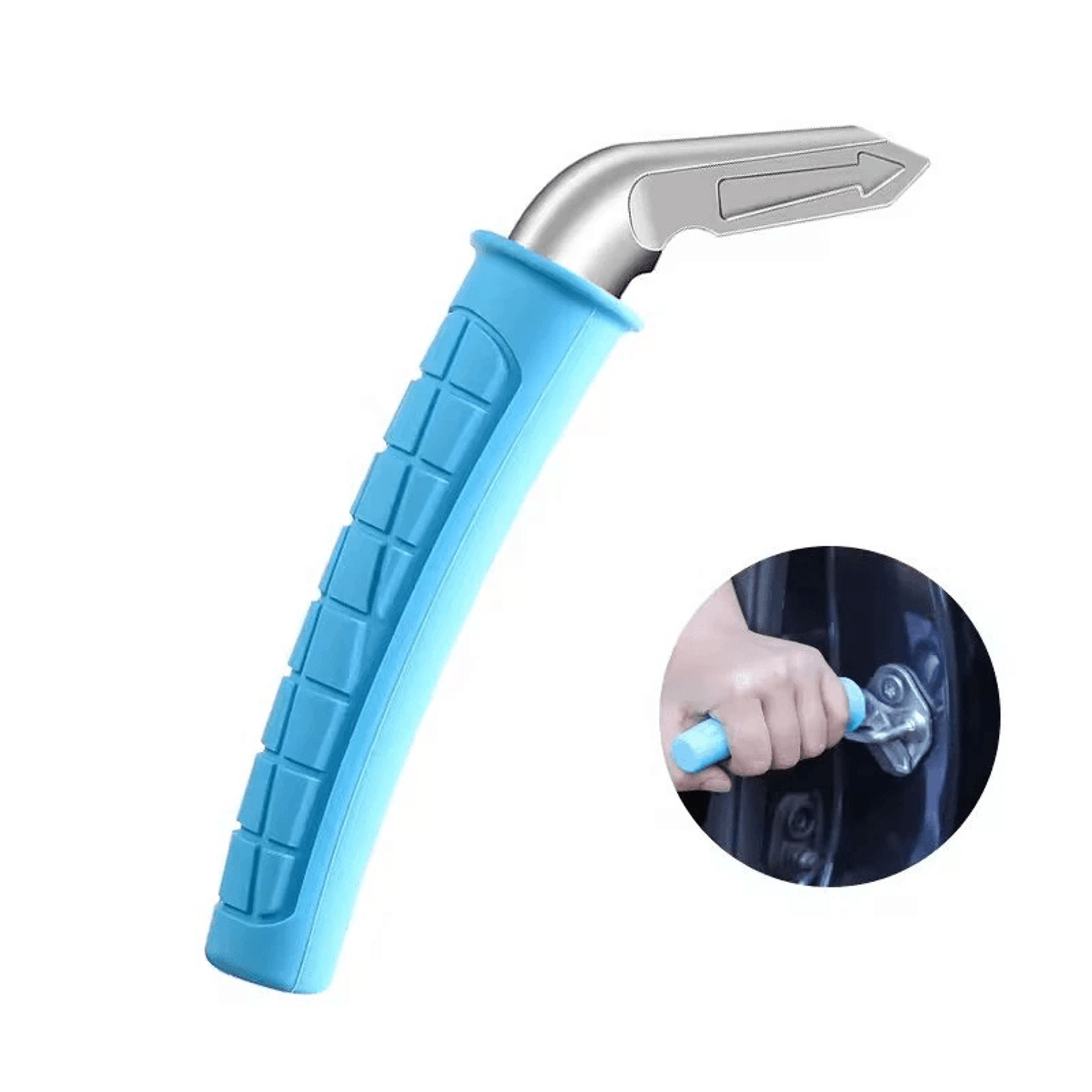 Car Door Handle Assist With Non Slip Silicone Grip And Lb Capacity 0