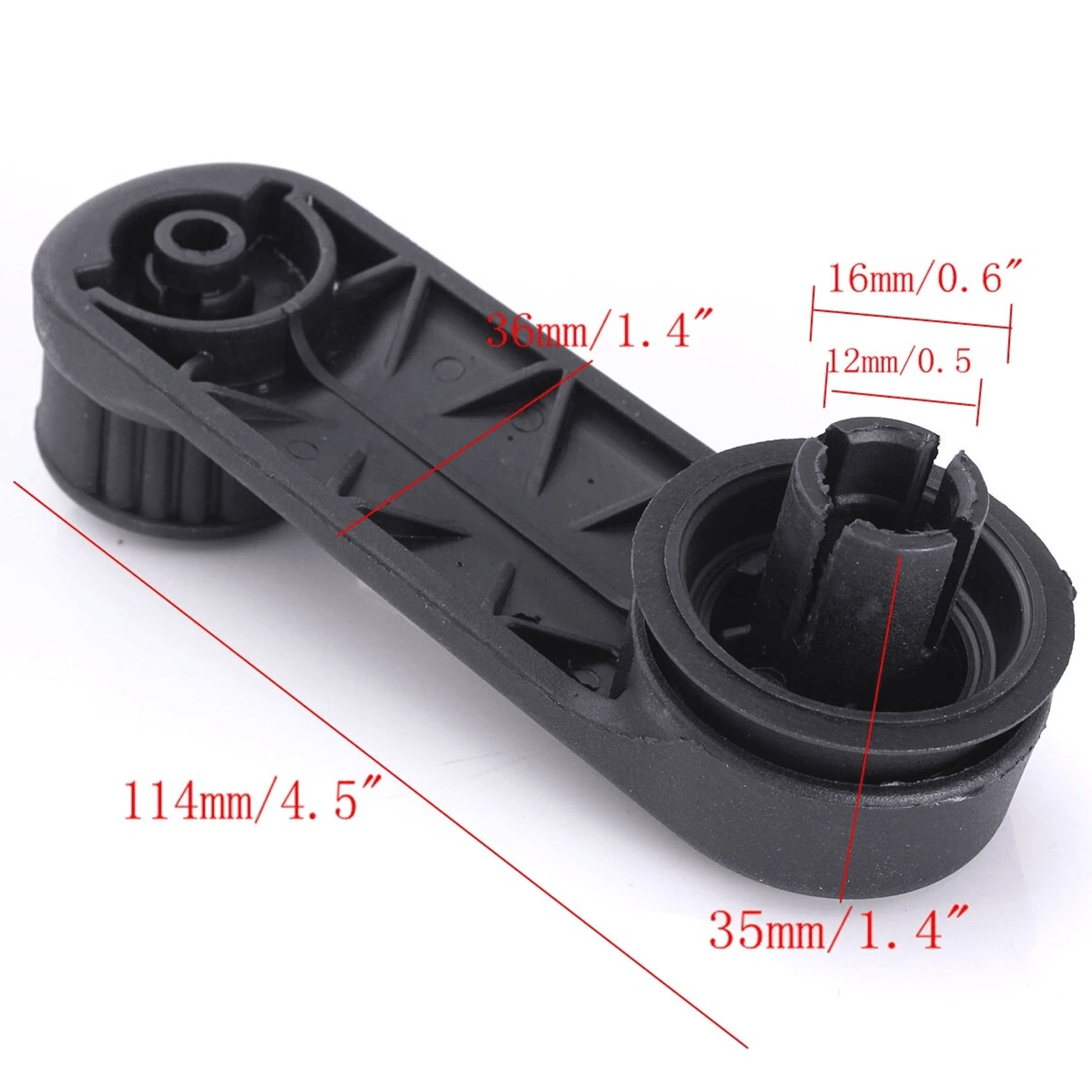 Replacement Window Winder Handle For Vivaro Black 5