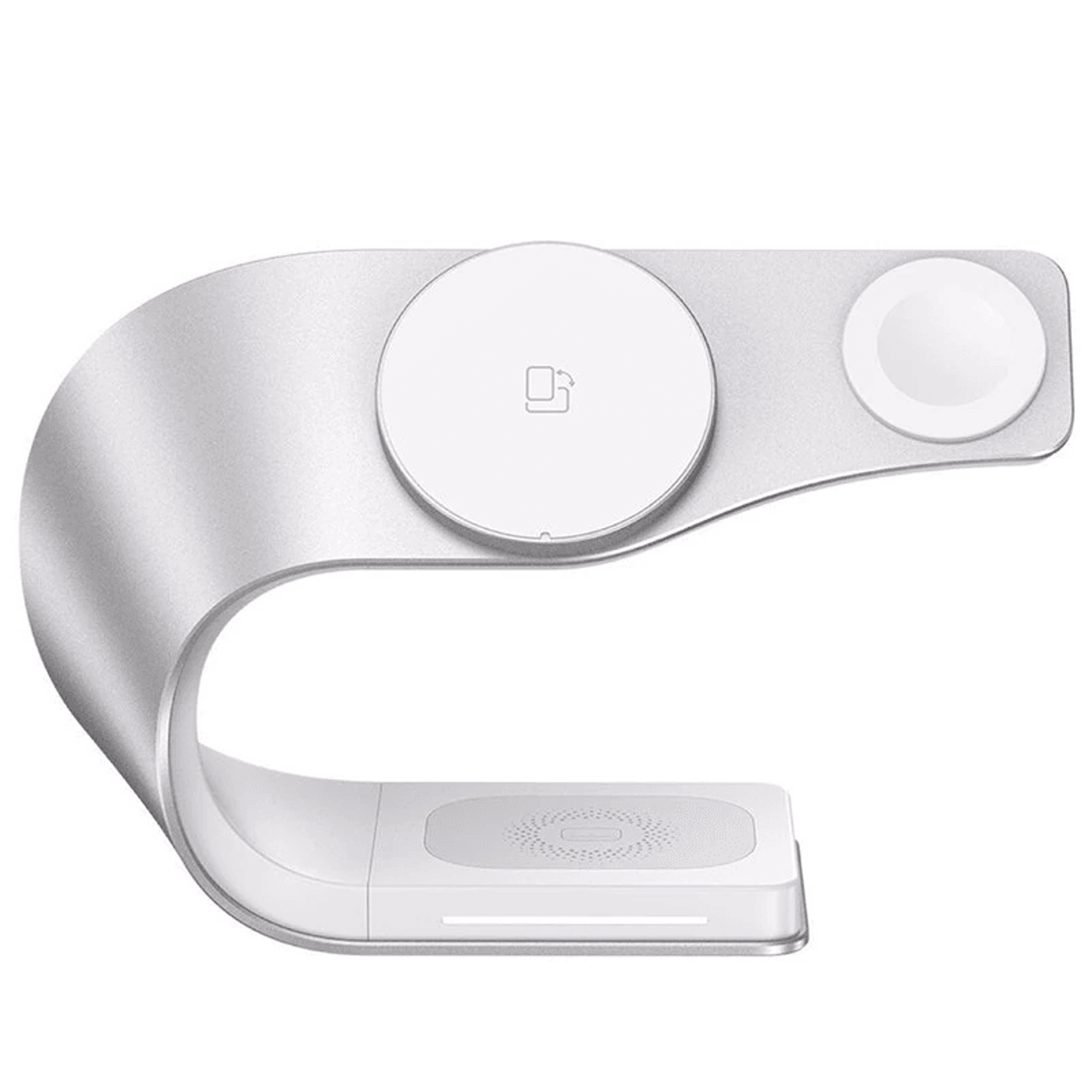 Magnetic Wireless Charging Station With Metal Shell And Cooling Technology 8