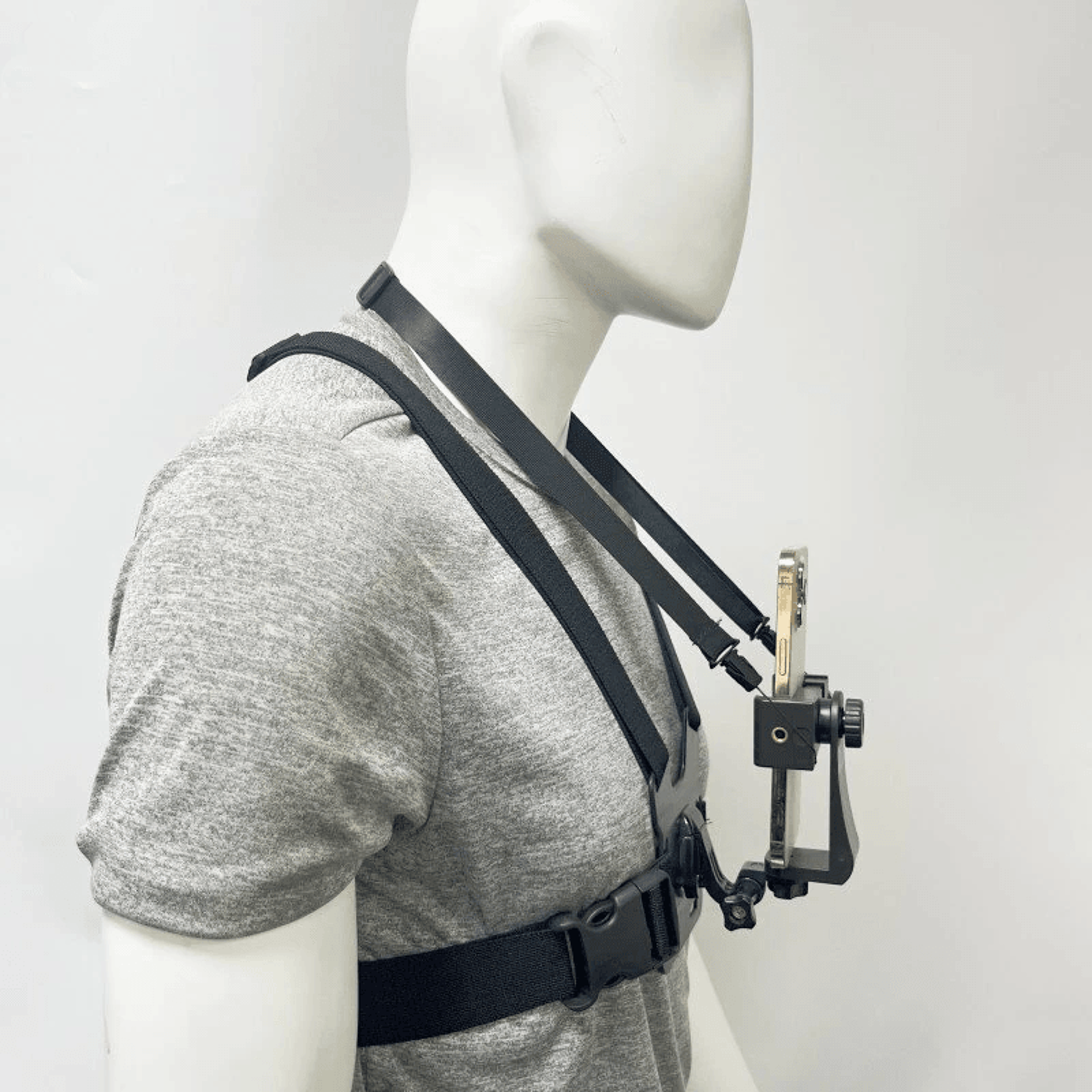 First Person Chest Mount Phone And Sports Camera Holder For Cycling Hiking And Live Streaming 2