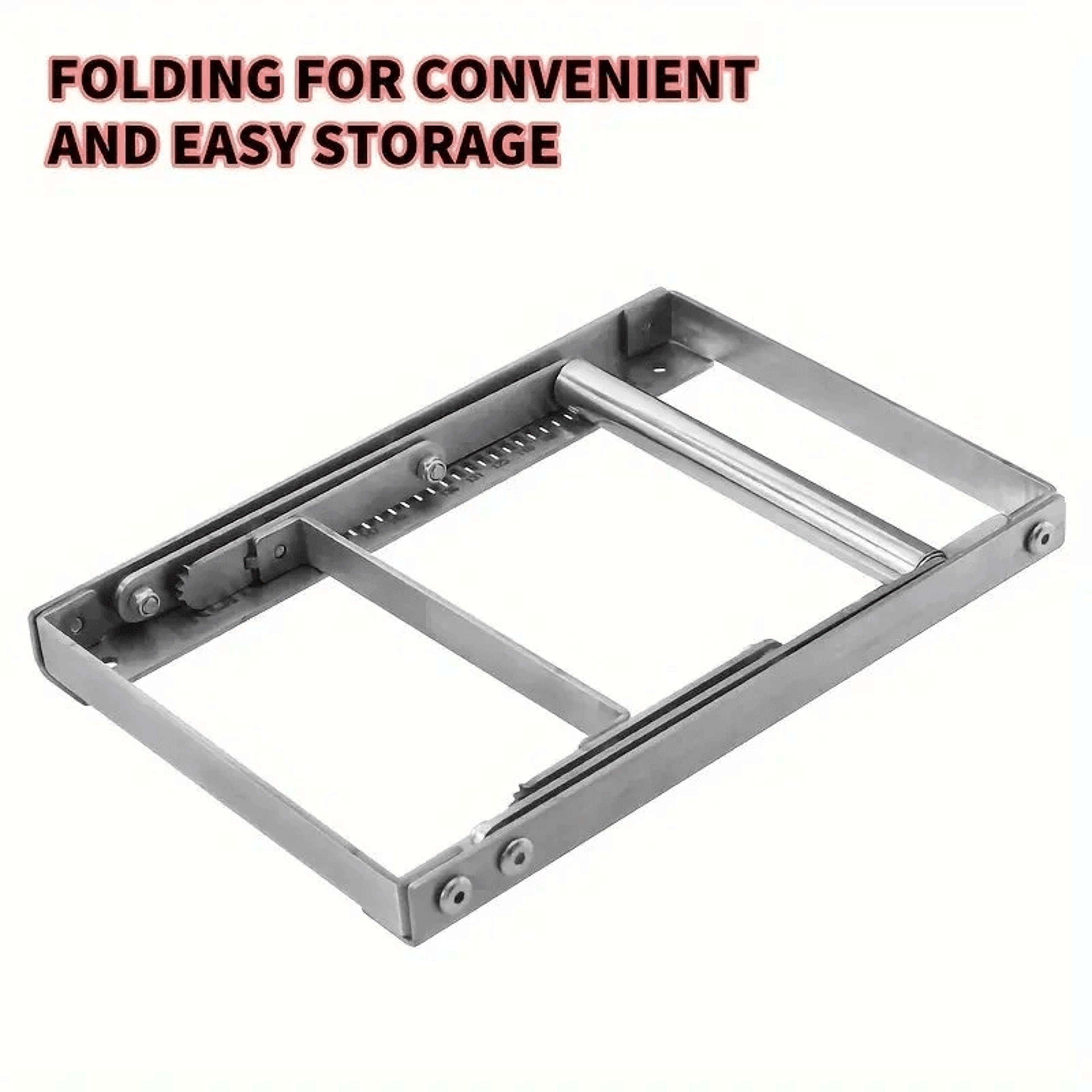 Adjustable Cutting Machine Support Stand Stainless Steel Foldable Bracket 4