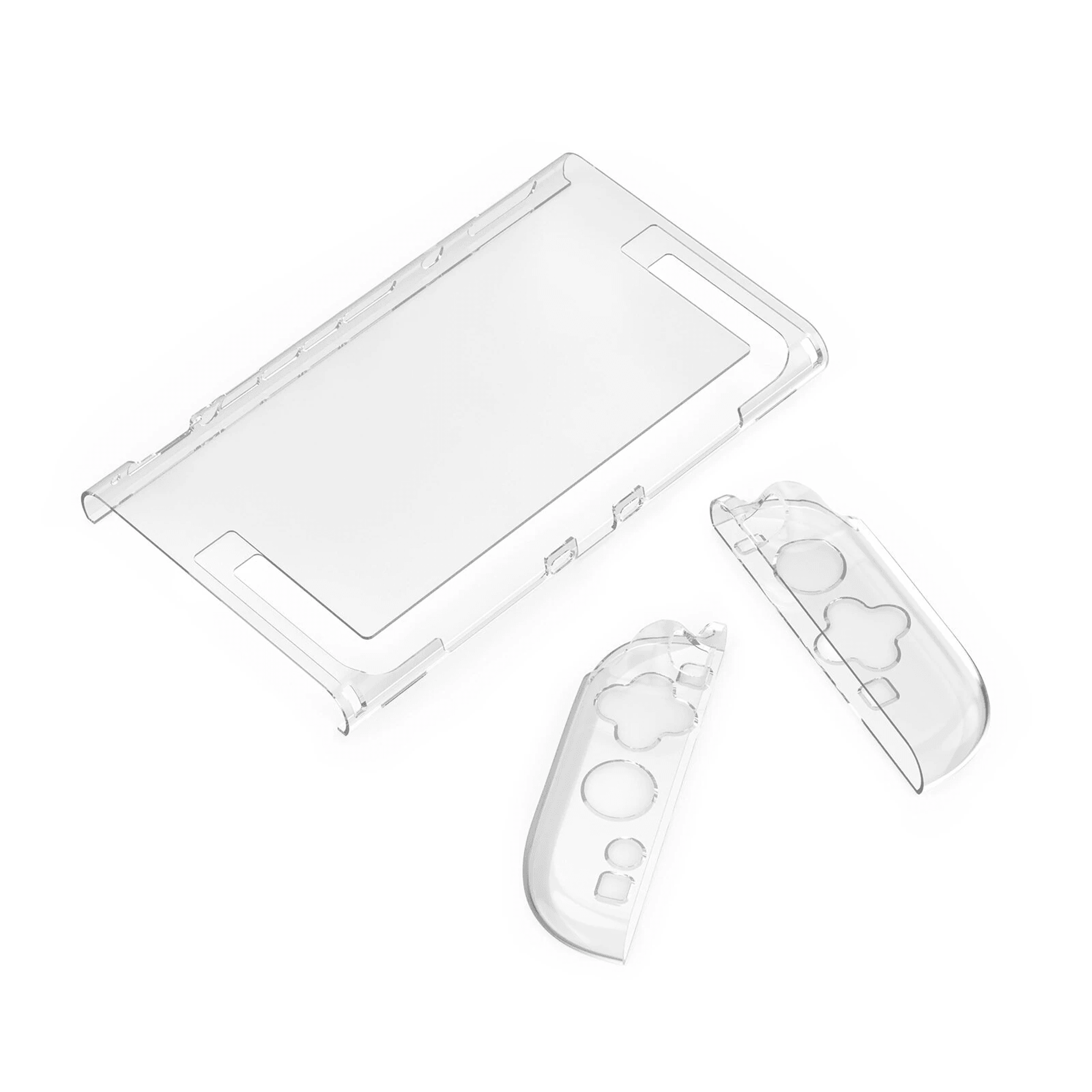Switch Crystal Protective Case With Shockproof PC Shell And Stand Access 4