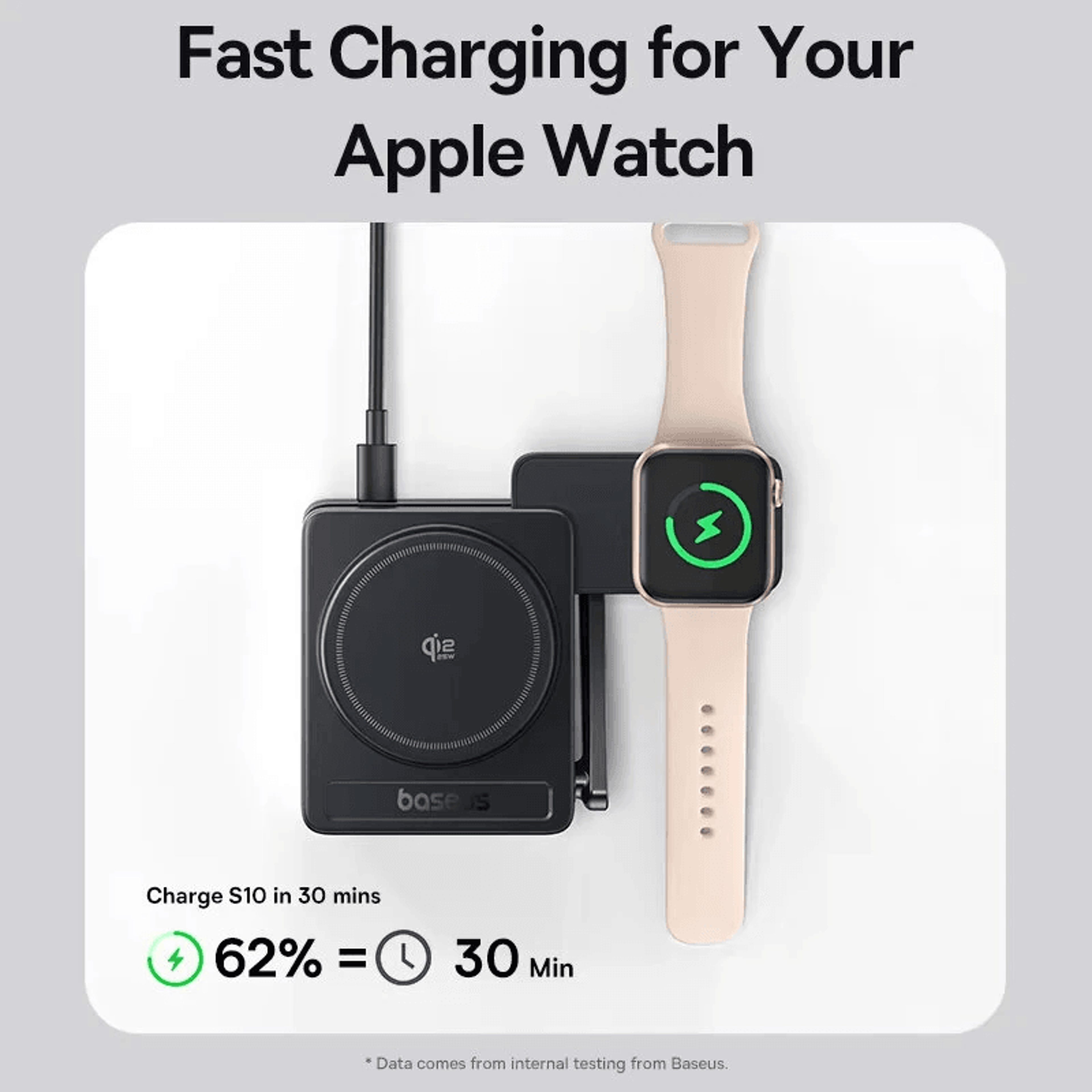 Magnetic Wireless Charging Stand Foldable Charger 1