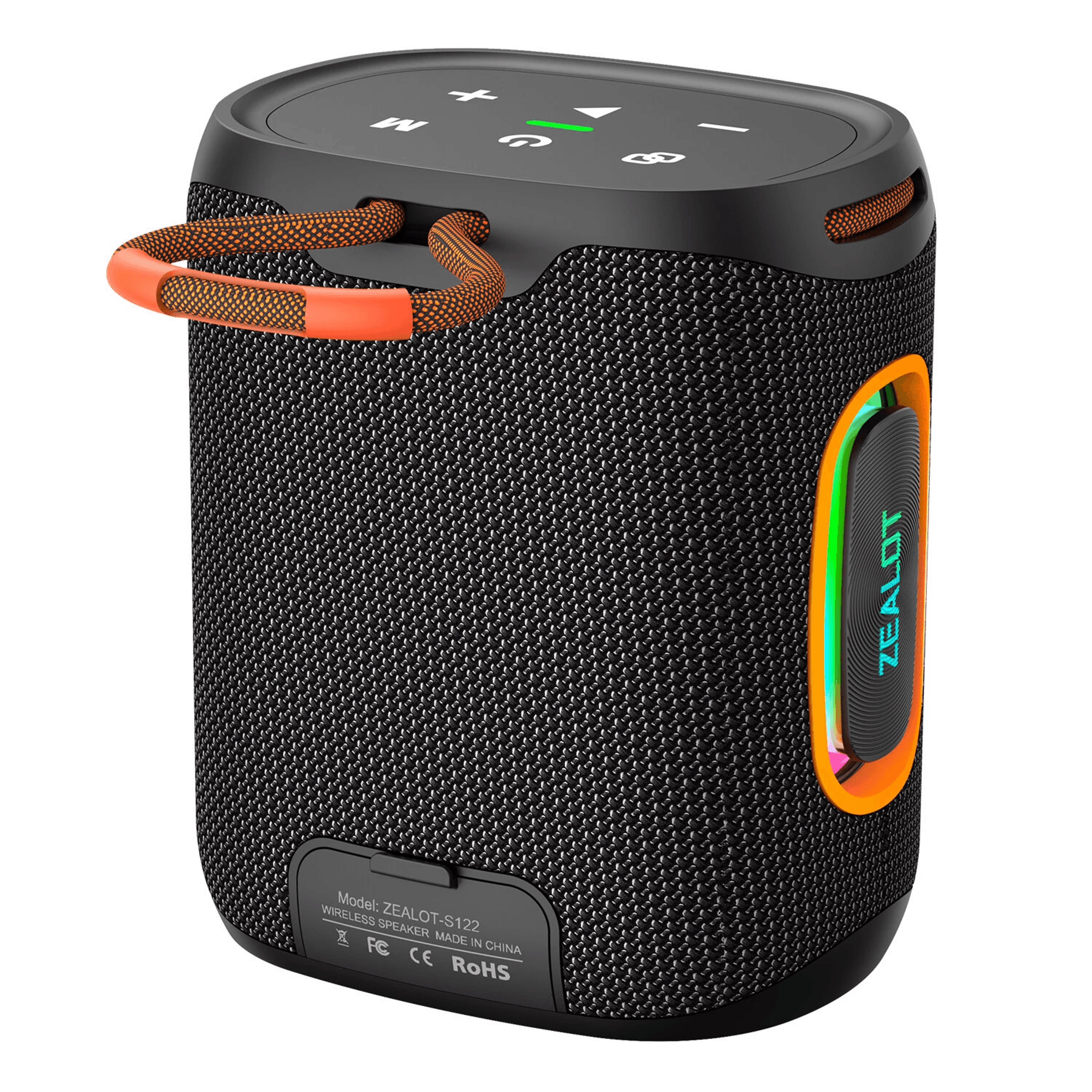 Portable Bluetooth Speaker With Battery And TWS Support 0
