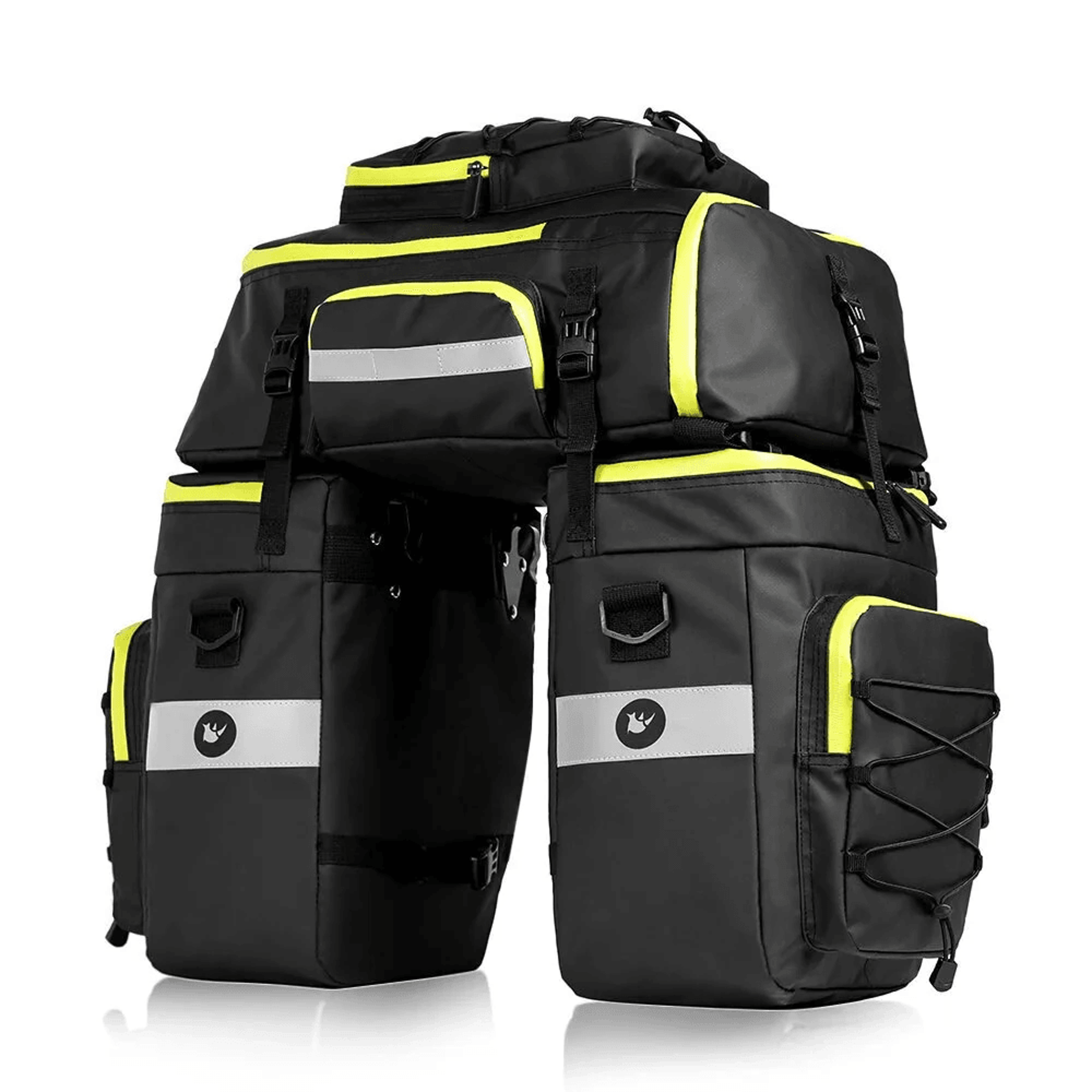 Waterproof Bike Pannier Set With Backpack 0