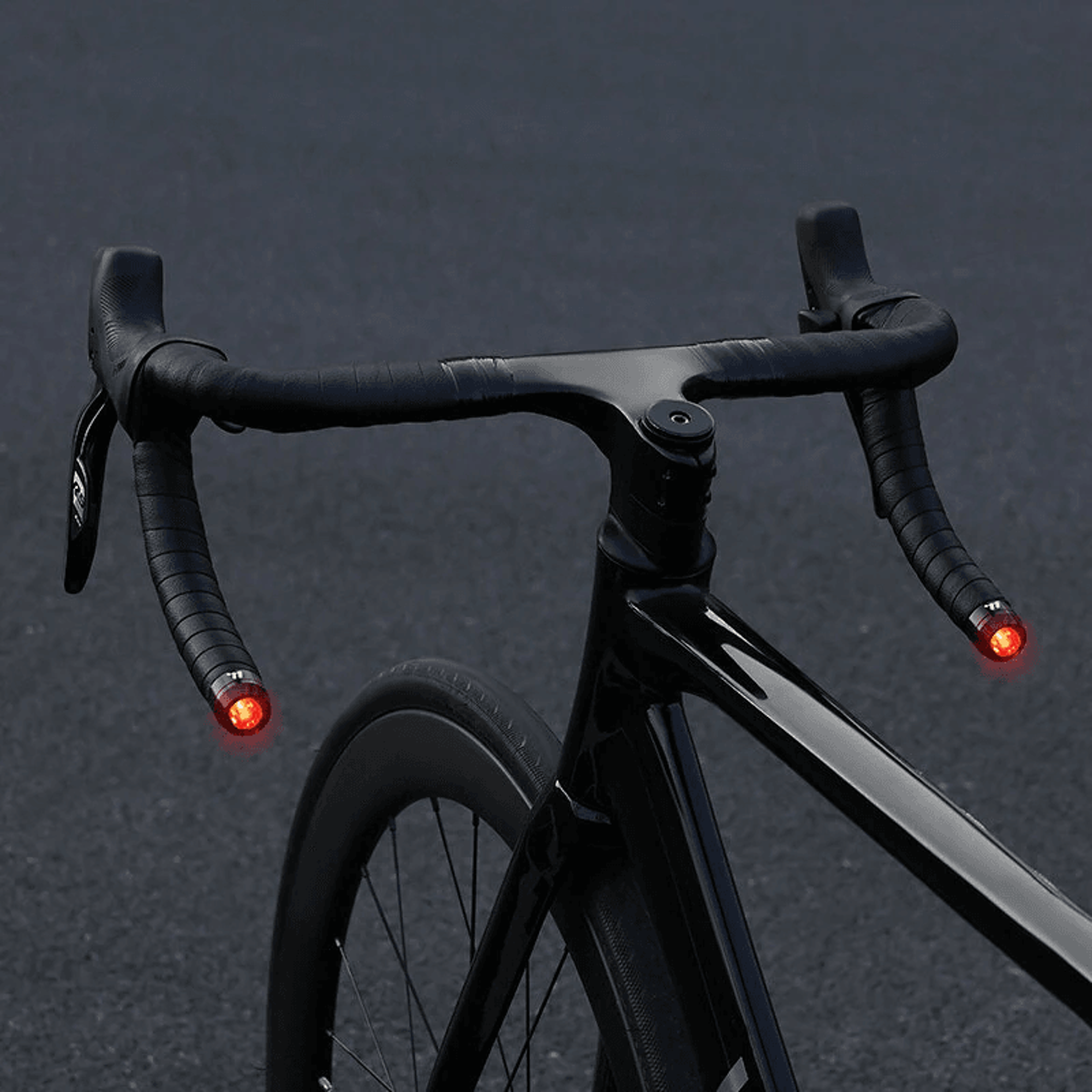 Bicycle Handlebar Plug Warning Lights With Lighting Modes 2