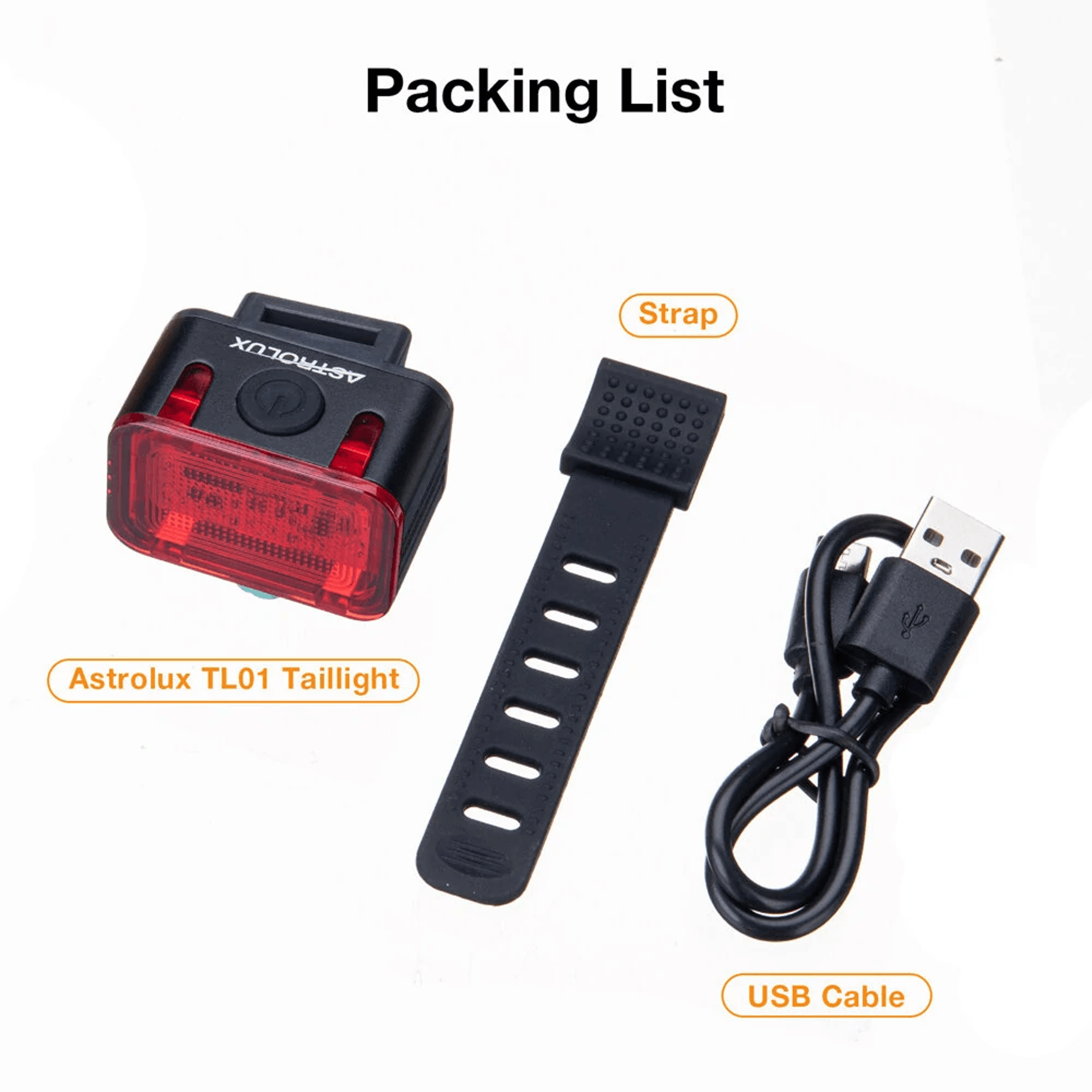 USB C Rechargeable Bike Tail Light With Lighting Modes And Waterproof Design 6