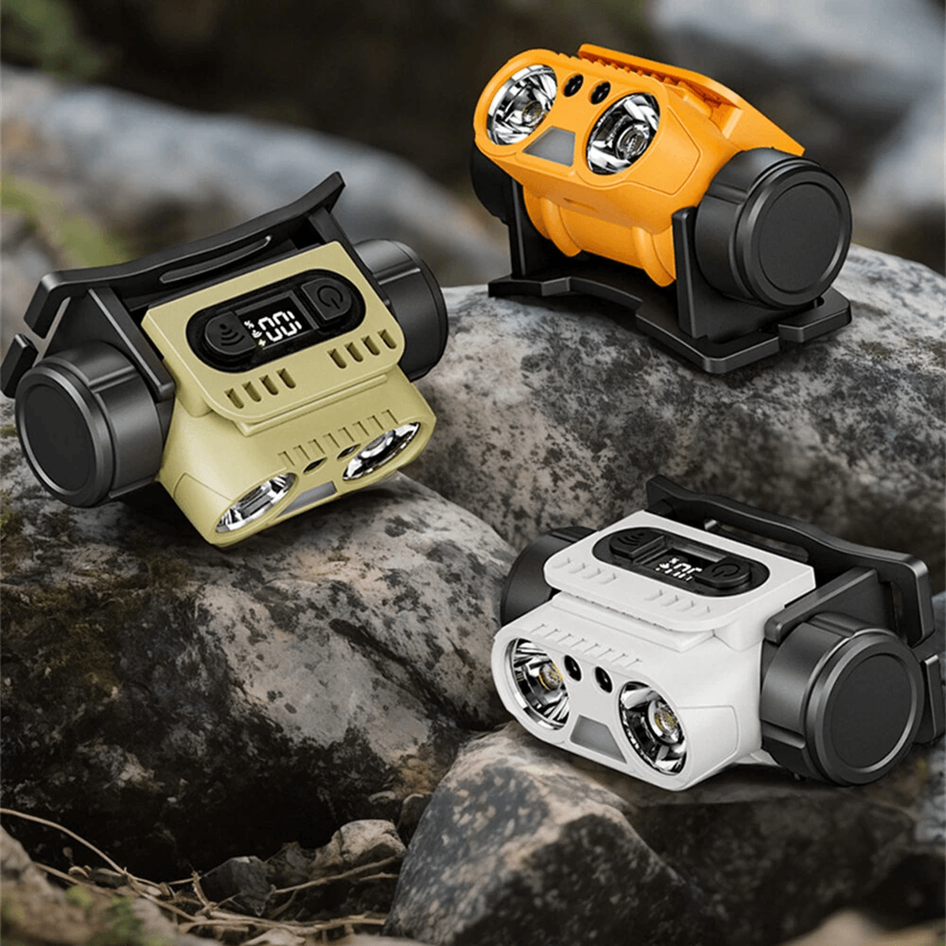 Lumen Rechargeable LED Headlamp With Motion Sensor And Adjustable Head Strap 2