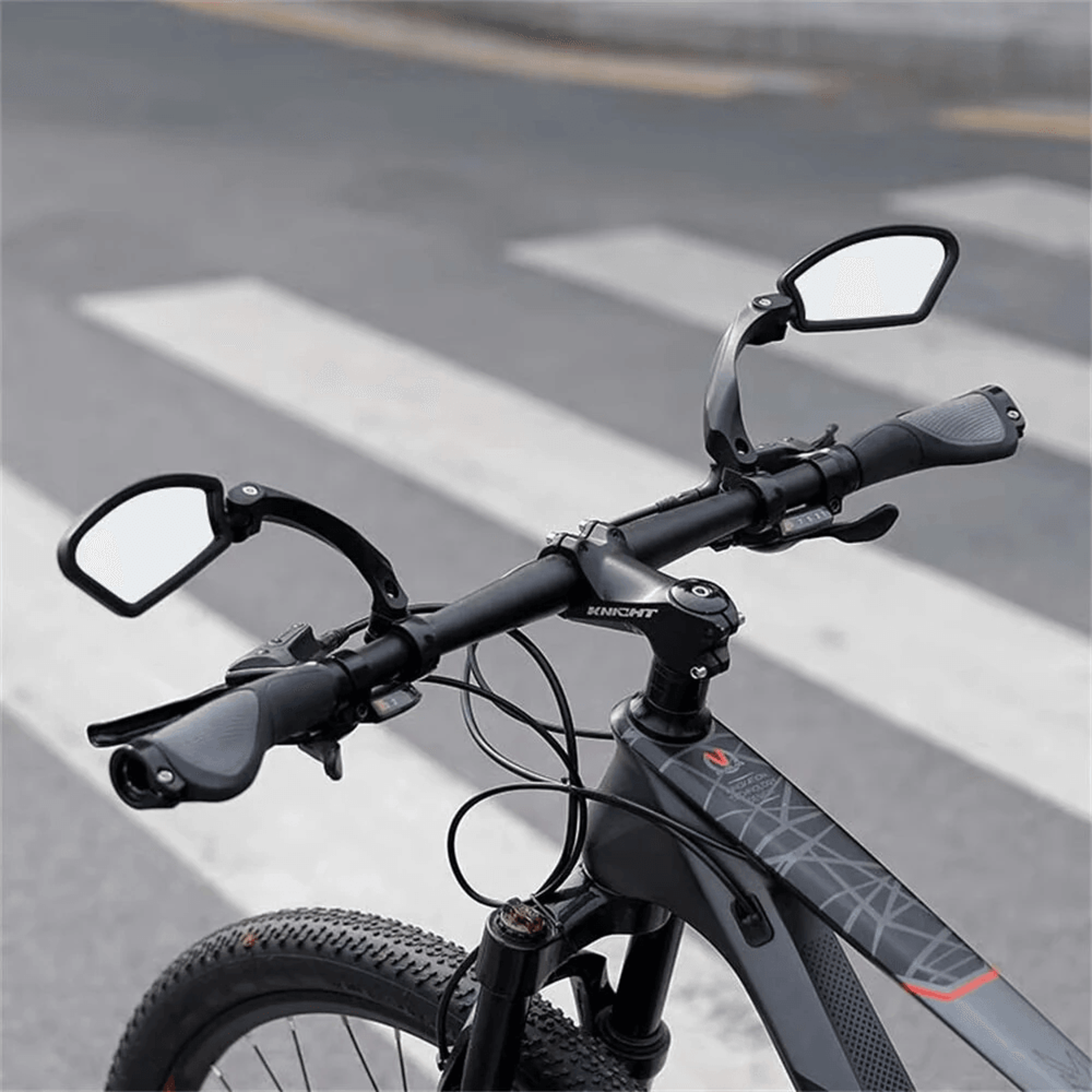 Rotatable Bike Rearview Mirror For Handlebars 1