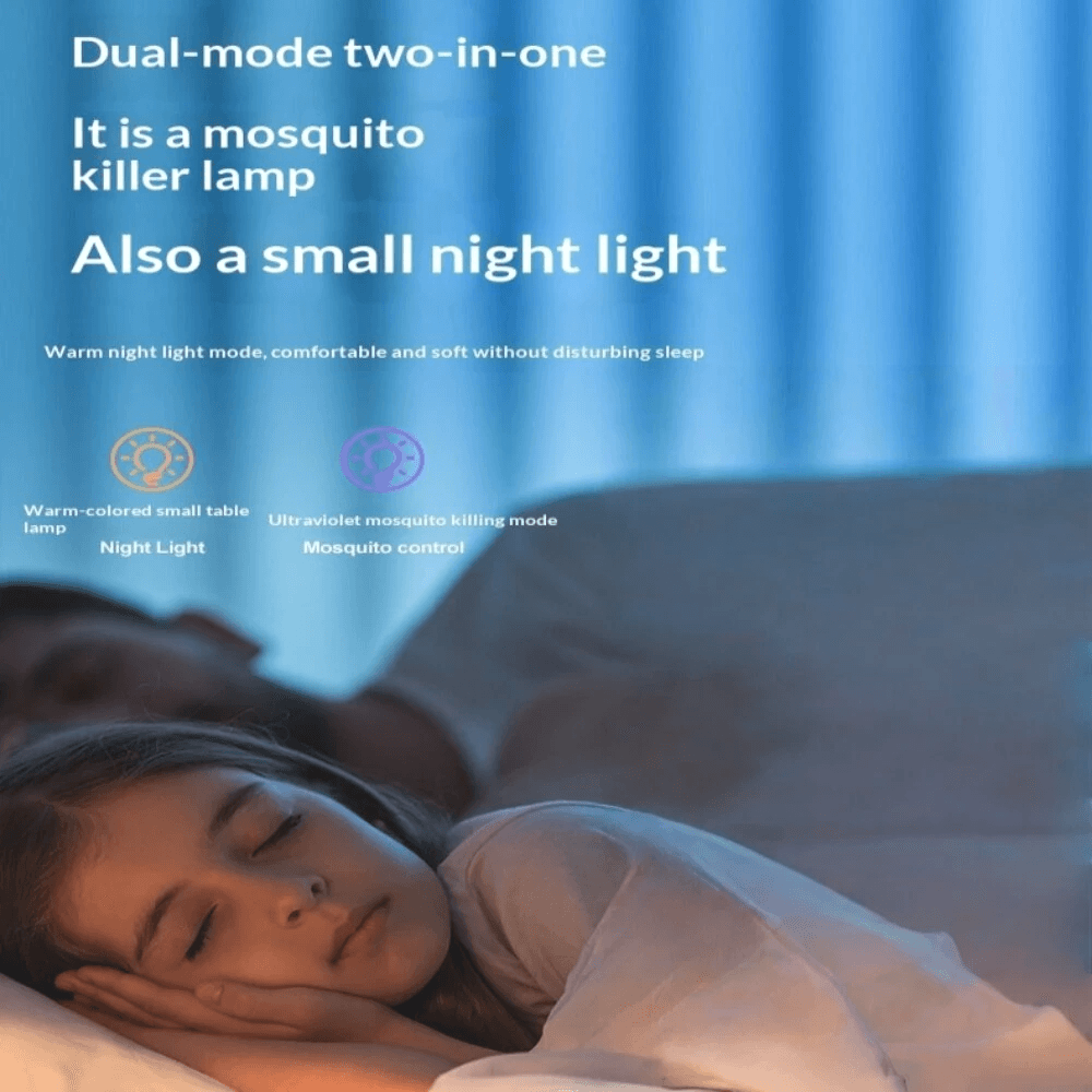 Electric Mosquito Killer Lamp With UV Light Grid And Rechargeable Timer 5