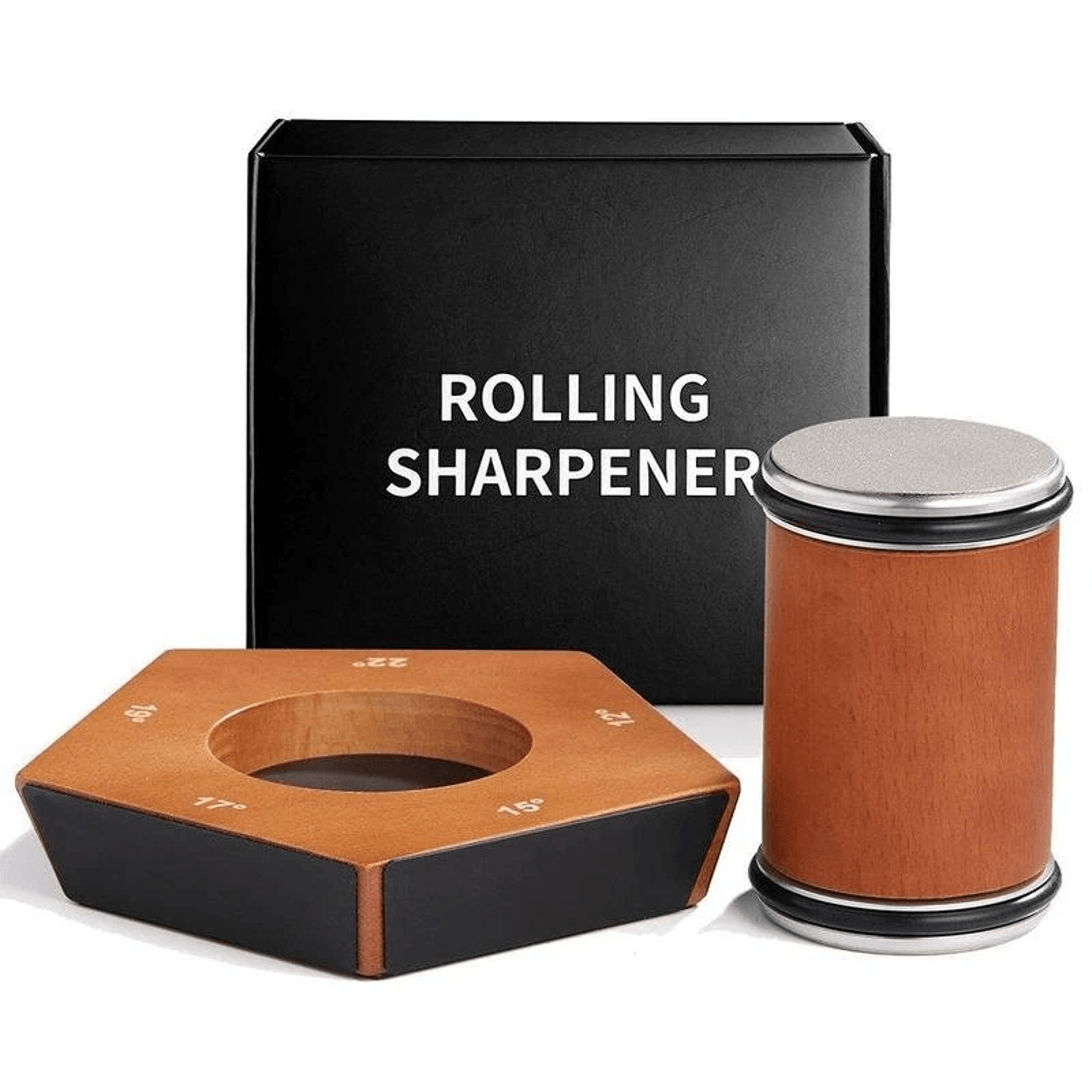 Five Sided Magnetic Knife Sharpener With Multi Angle Base 7