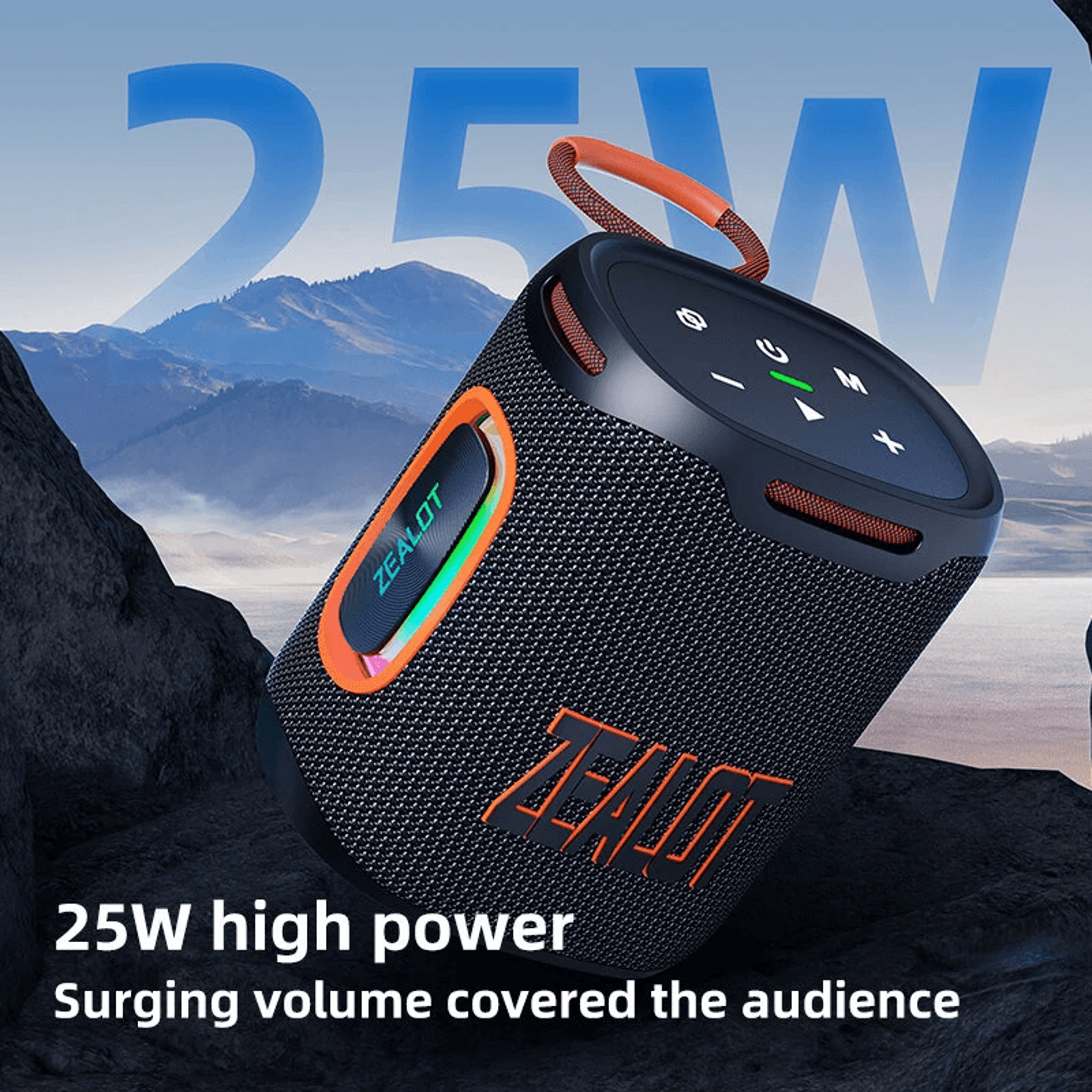 Portable Bluetooth Speaker With Battery And TWS 6
