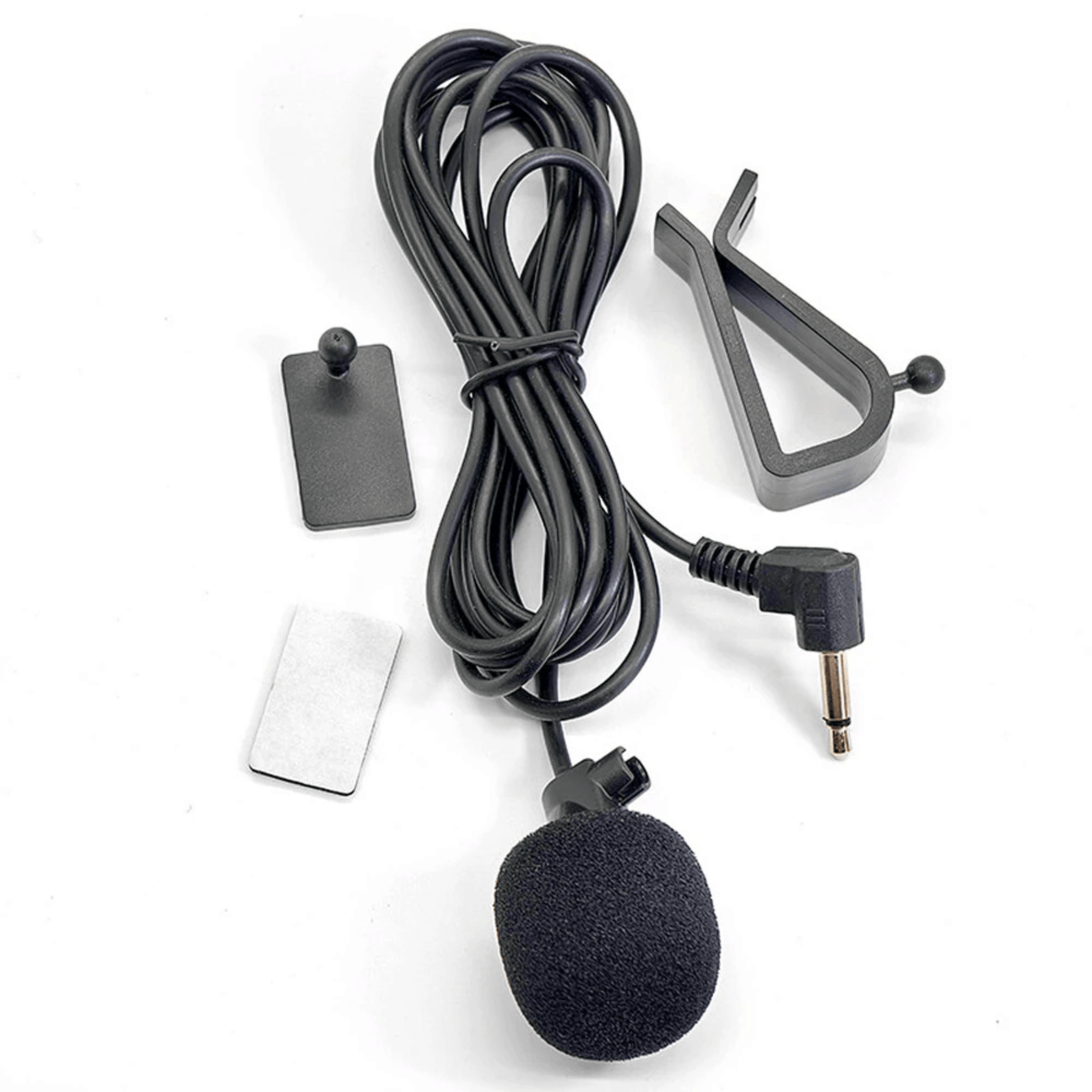 Car Audio Microphone With Plug Cable And Dual Mounting Options 5