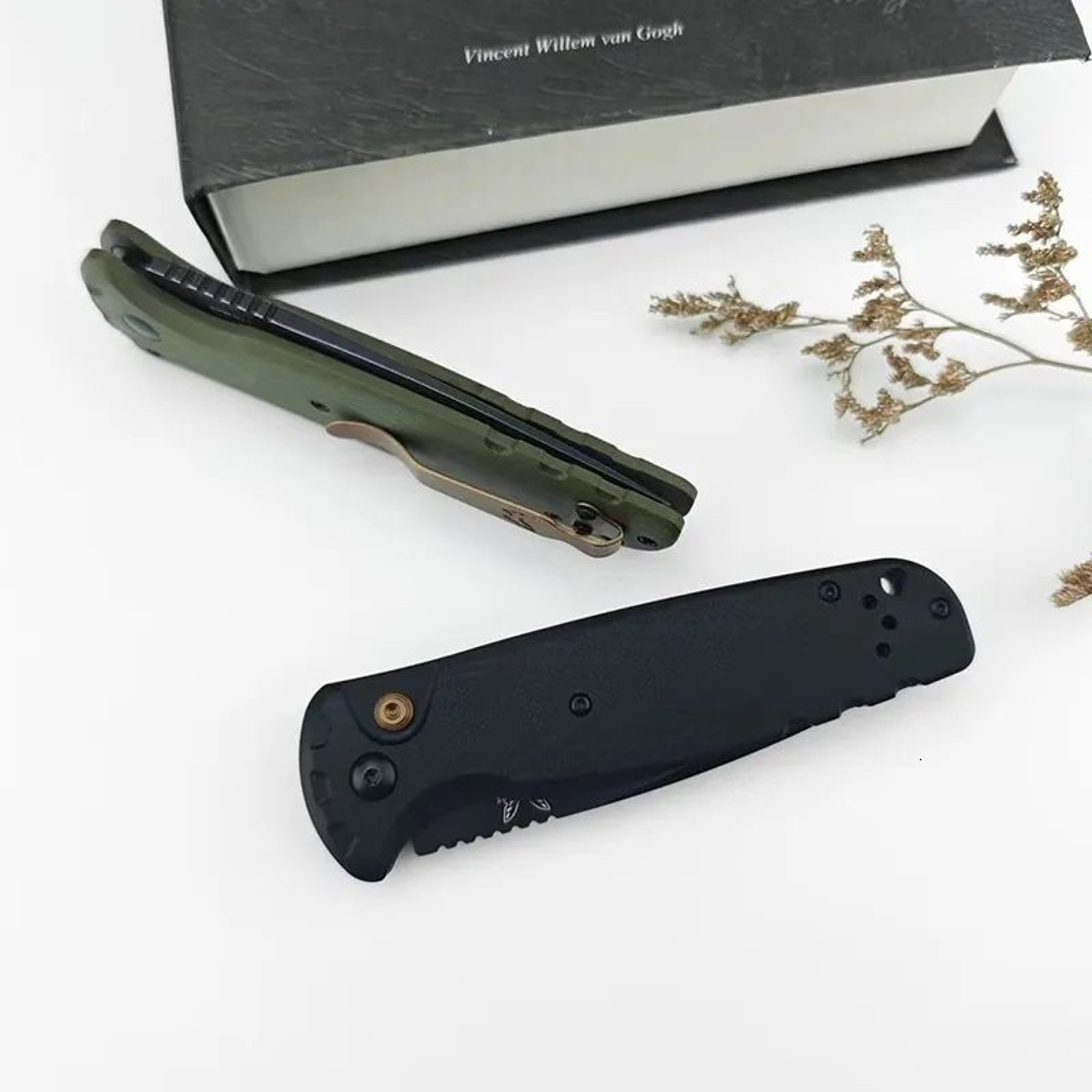 BM Folding Pocket Knife With Steel Blade And Handle For Camping And EDC 3