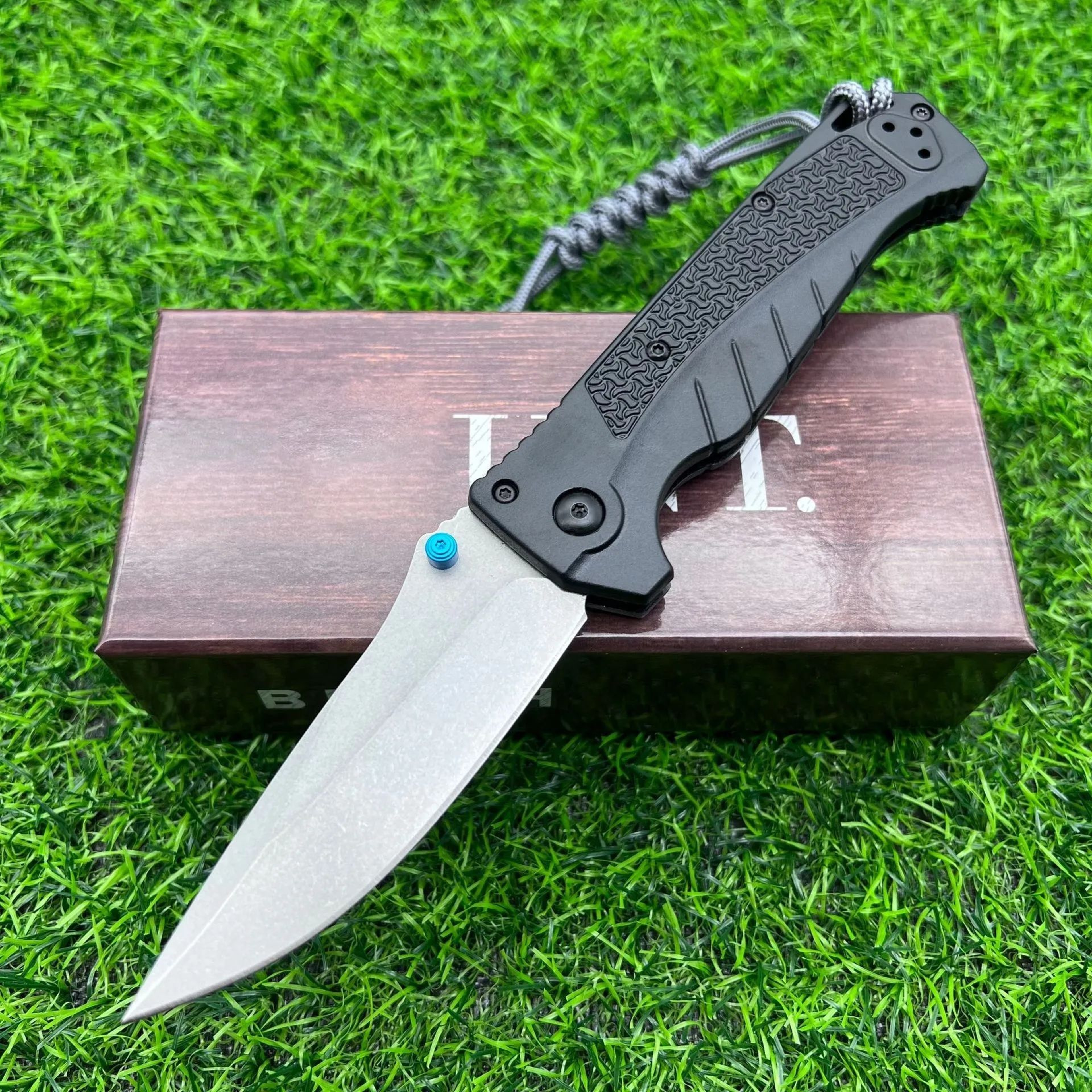 Mini Fixed Blade Outdoor Knife With Carbon Steel Blade And Handle 4