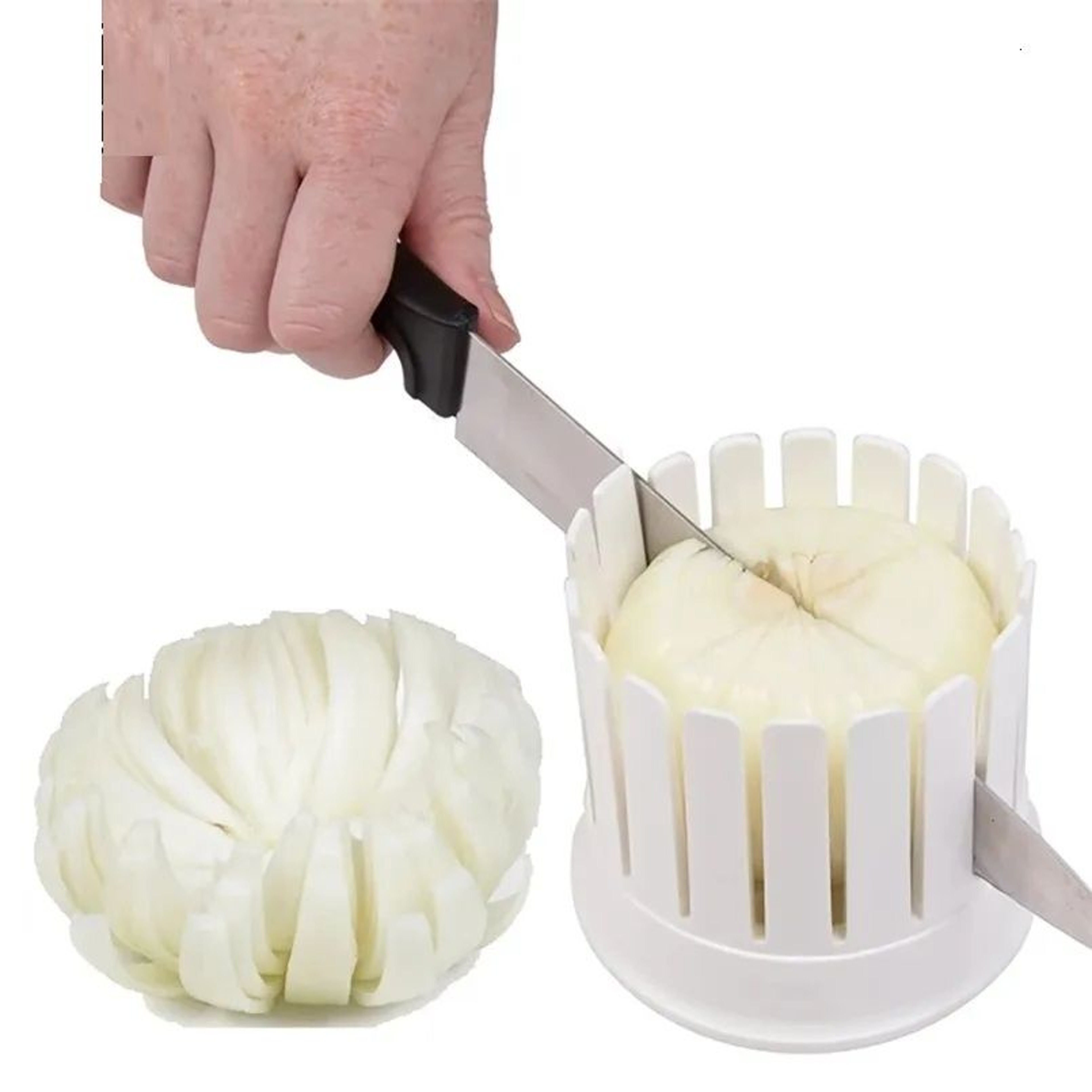 Onion Blossom Maker Slicer For Decorative Fruit And Vegetable Cutting 0
