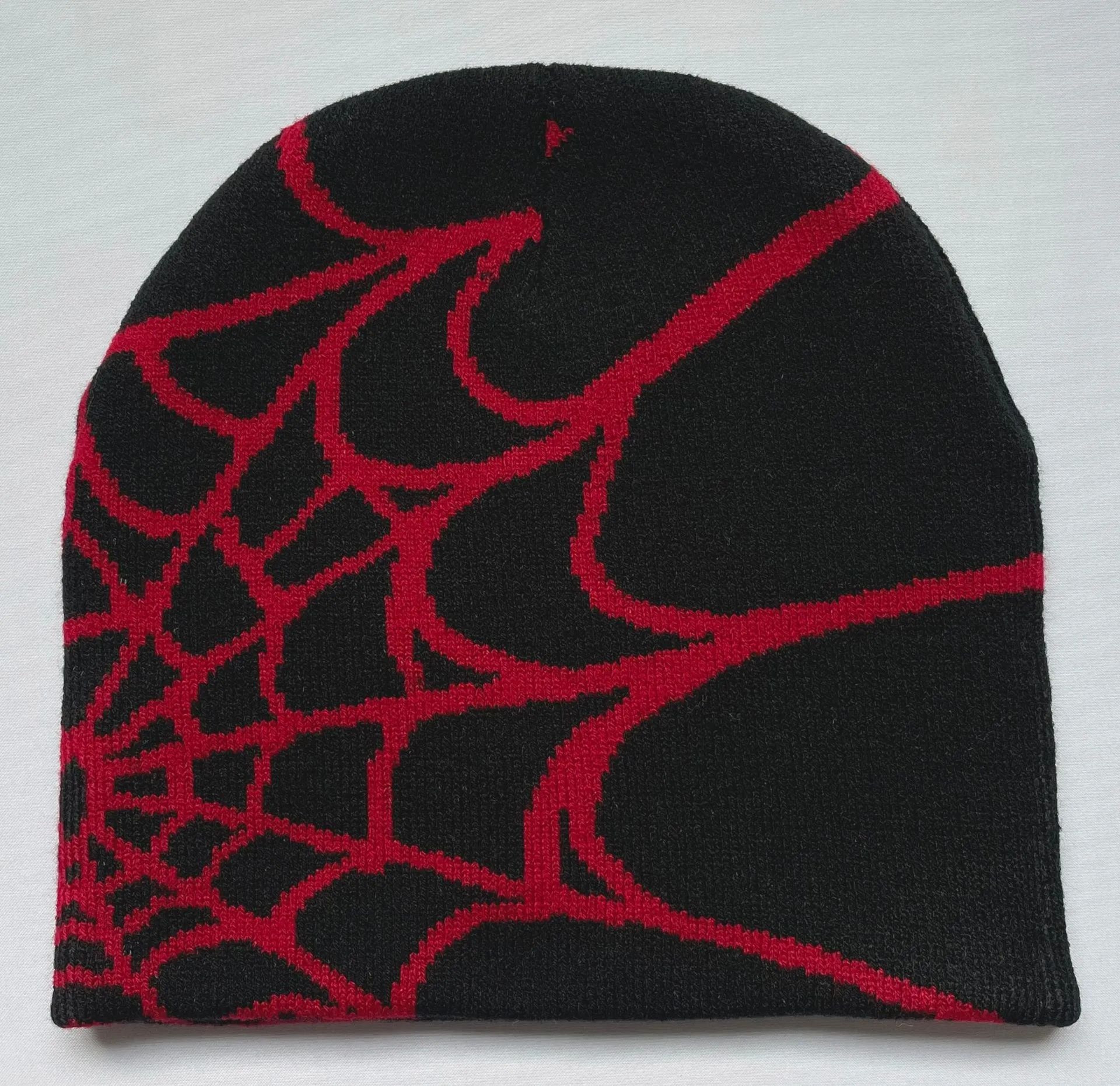Spider Web Knit Beanie Hat Unisex Cotton Skull Cap For Fall And Winter 2