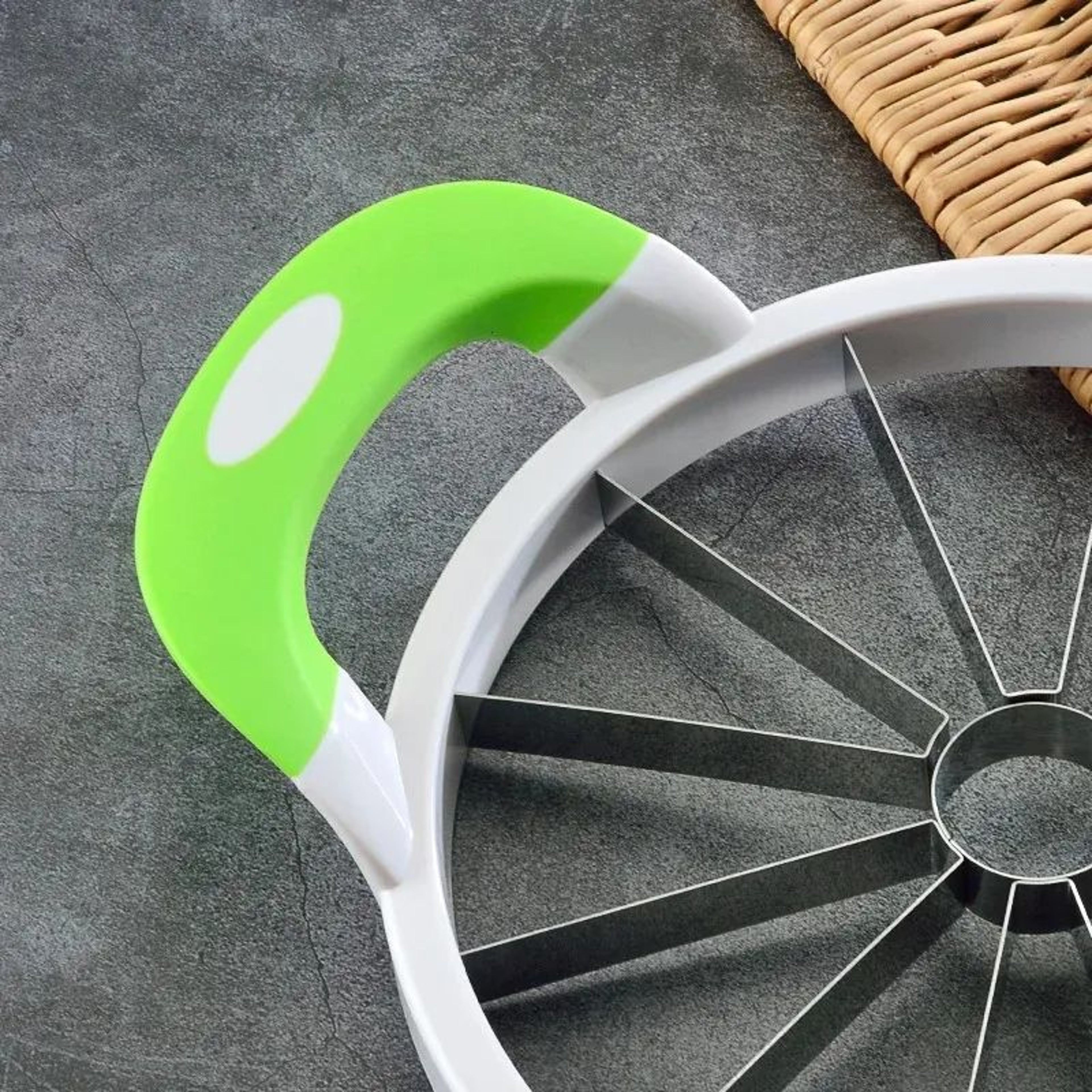 Stainless Steel Watermelon Slicer And Fruit Corer Divider Kitchen Tool 3