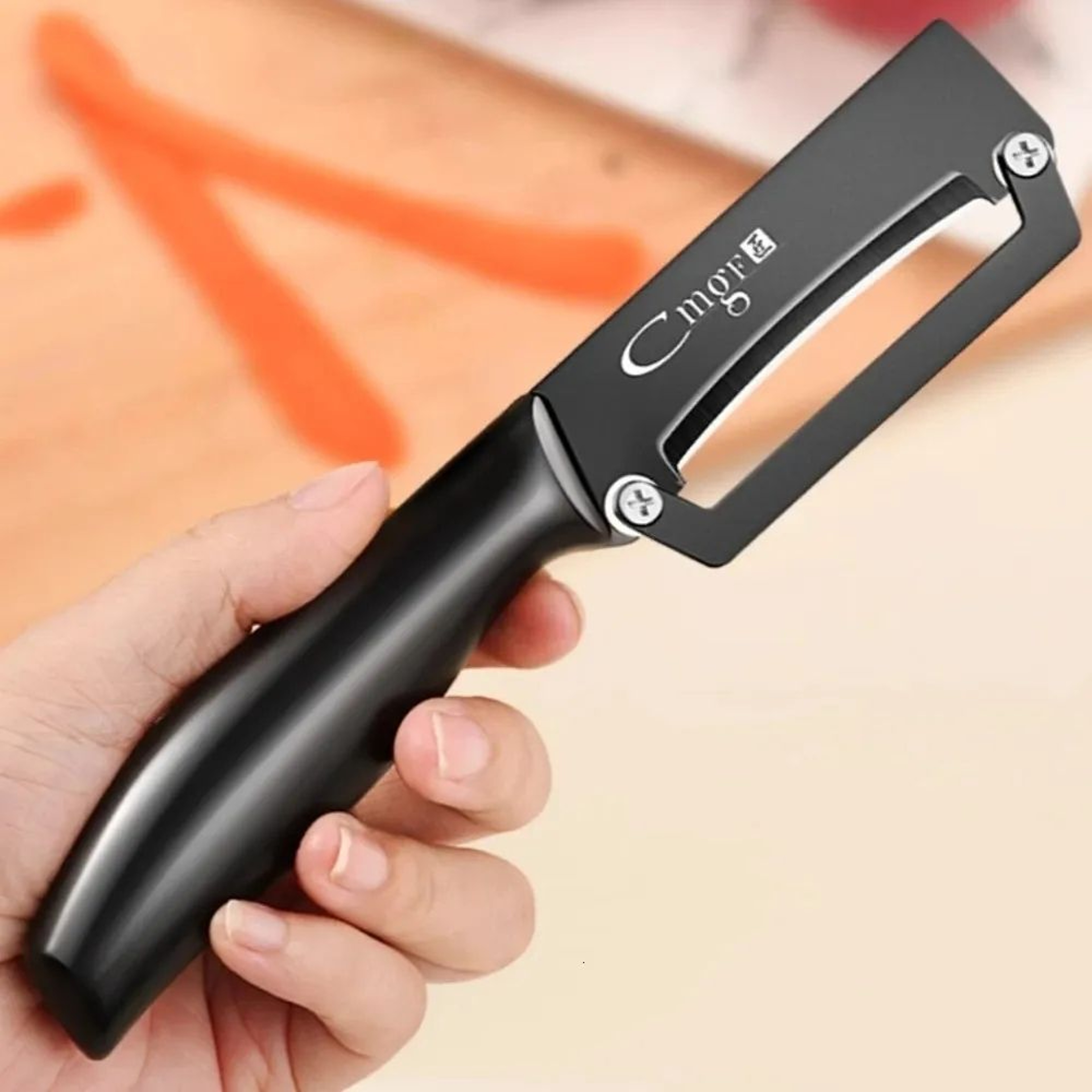 Stainless Steel Vegetable Peeler And Slicer For Potatoes Carrots And Fruits 0