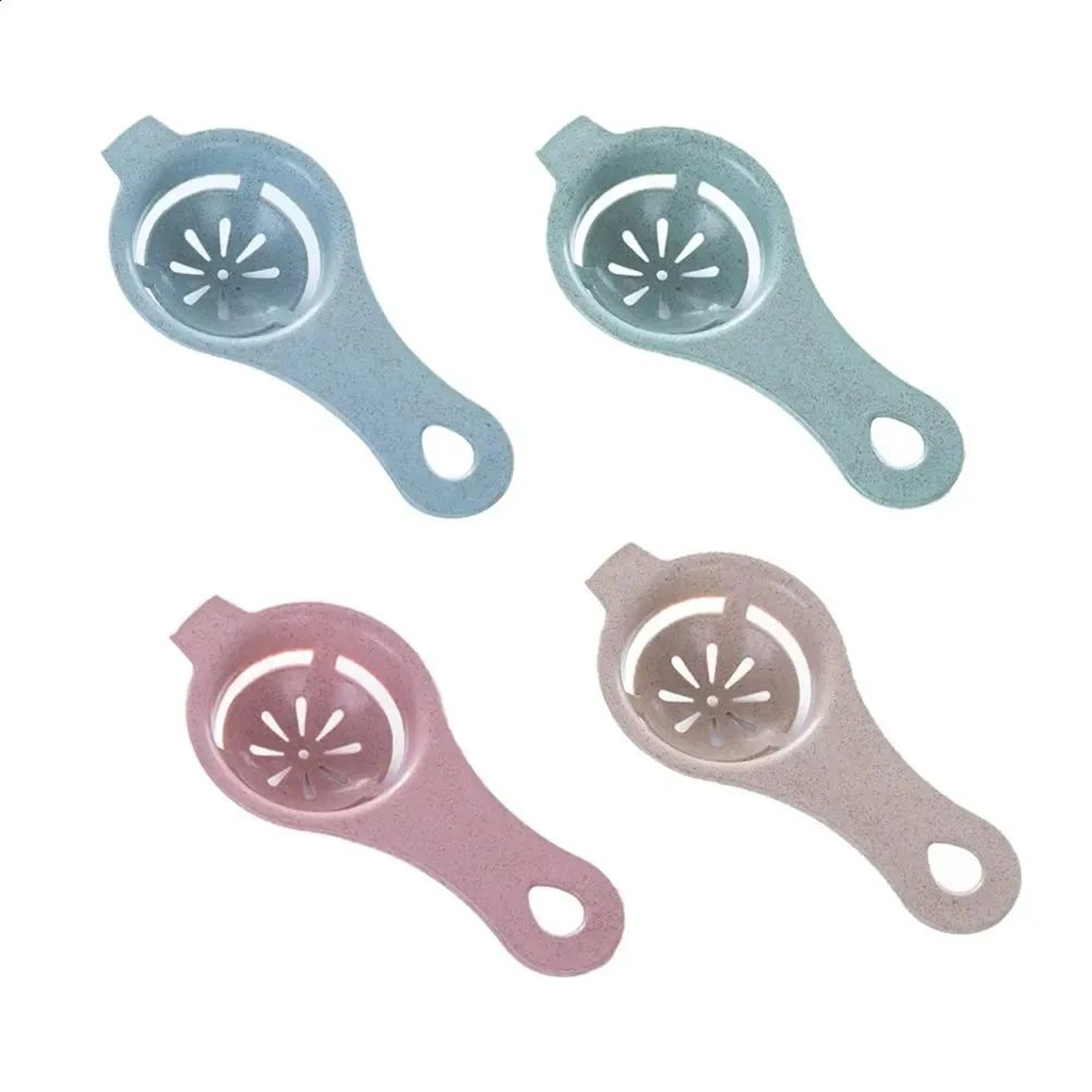Egg Separator Ceramic Yolk And White Divider With Wheat Stalk Design 0