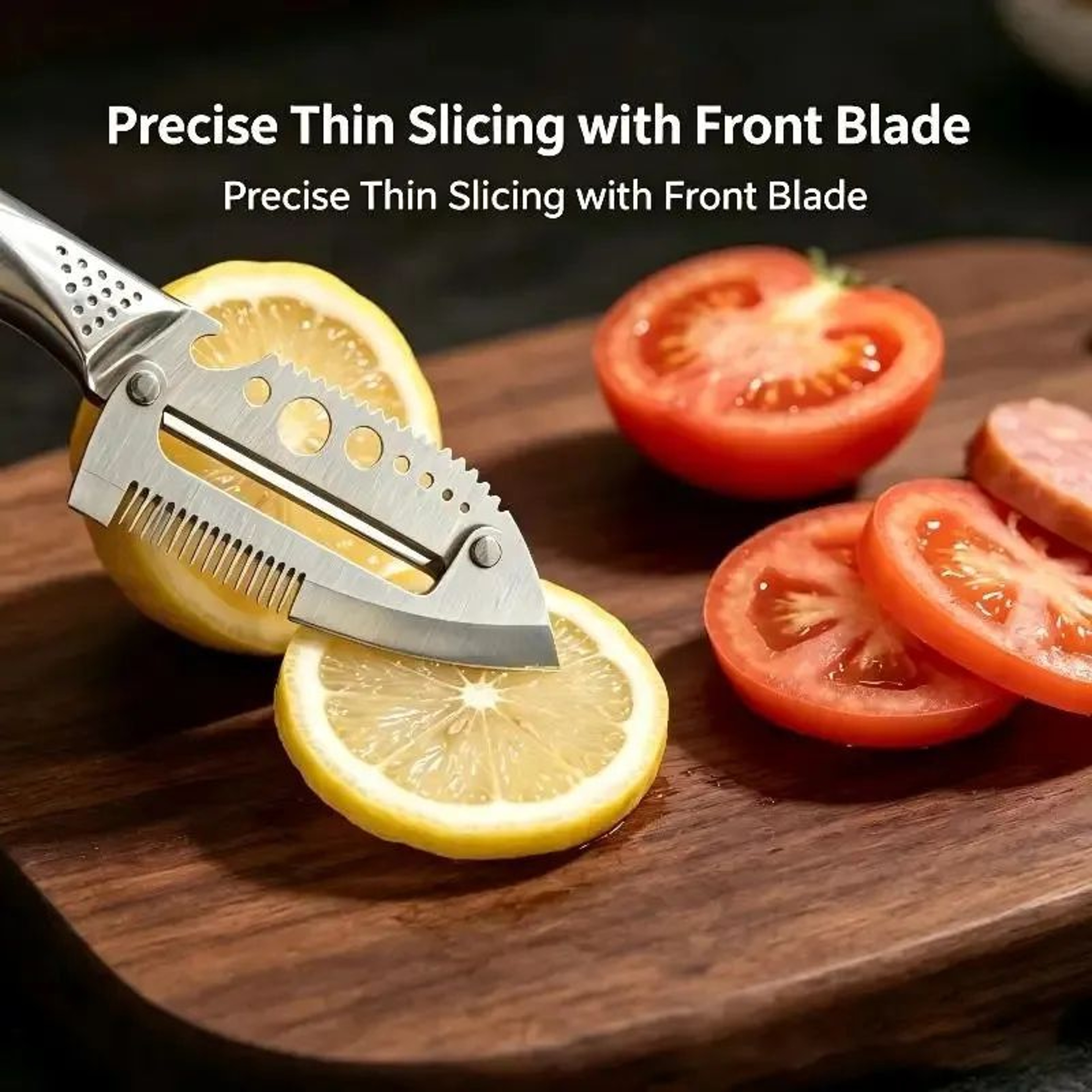 Stainless Steel Vegetable Peeler And Fruit Slicer Multifunctional Kitchen Tool 1