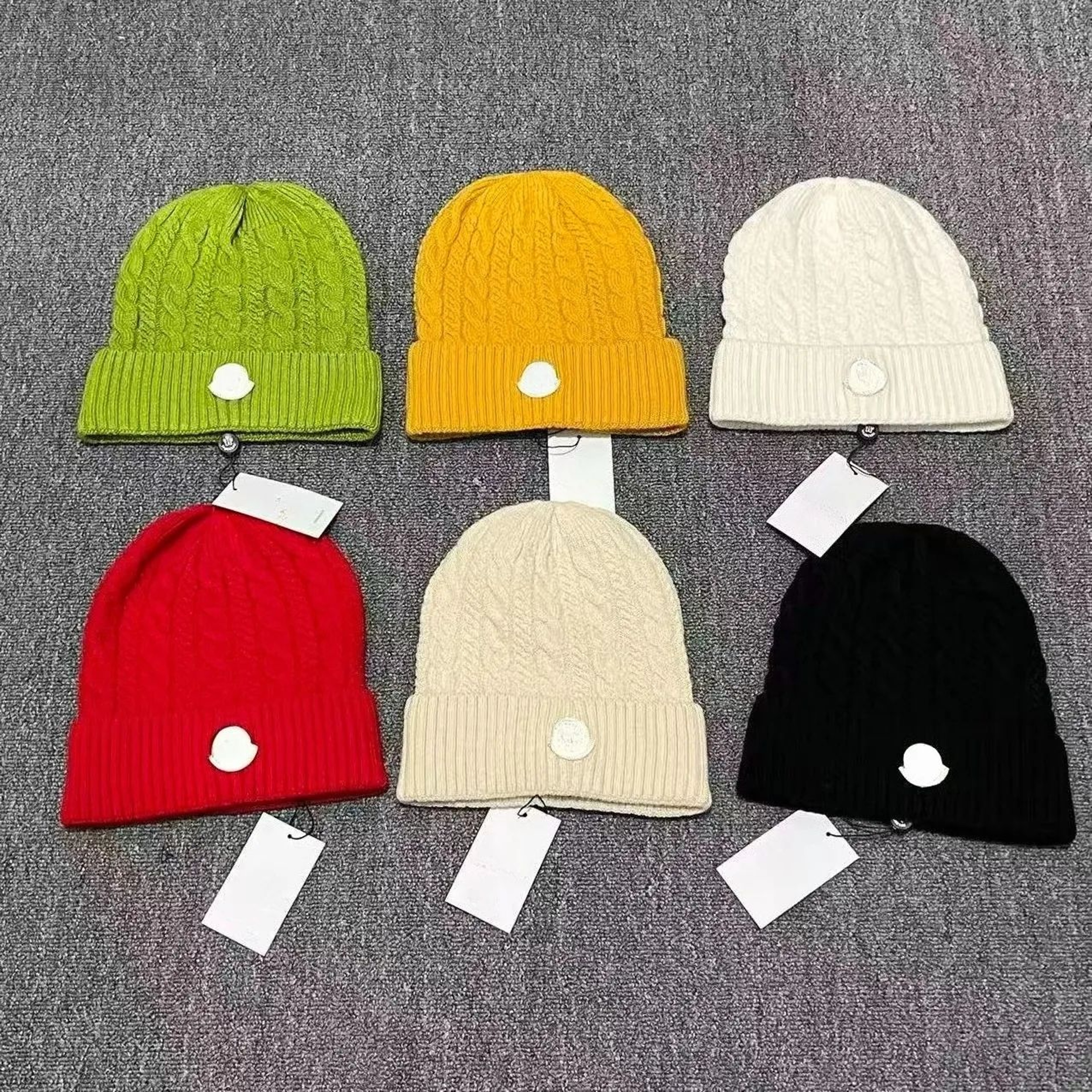 Winter Knit Beanie Hat For Men And Women With Classic Plaid Design 1