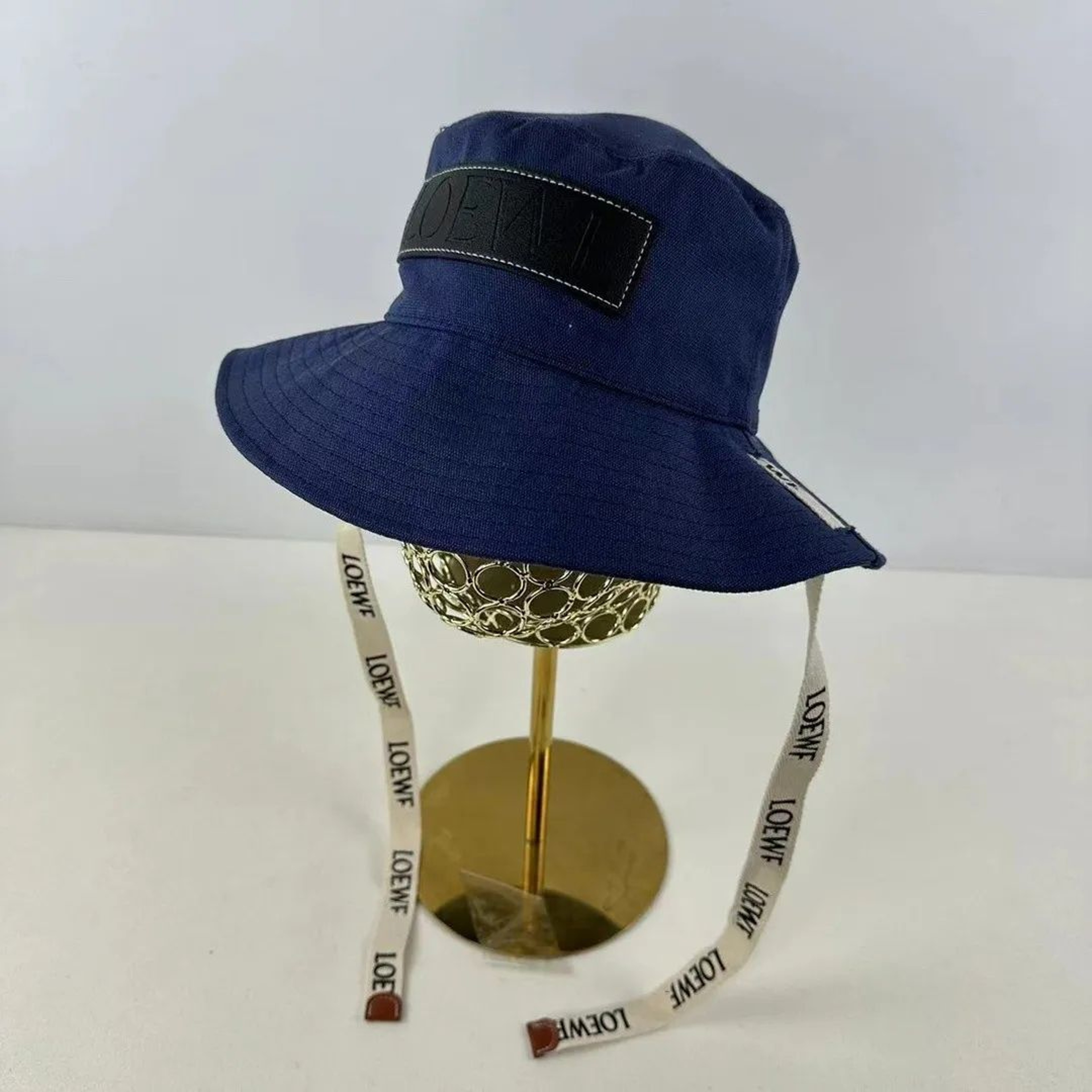 Wide Brim Cowboy Hat With Letter Design Classic Western Fashion Cap 3
