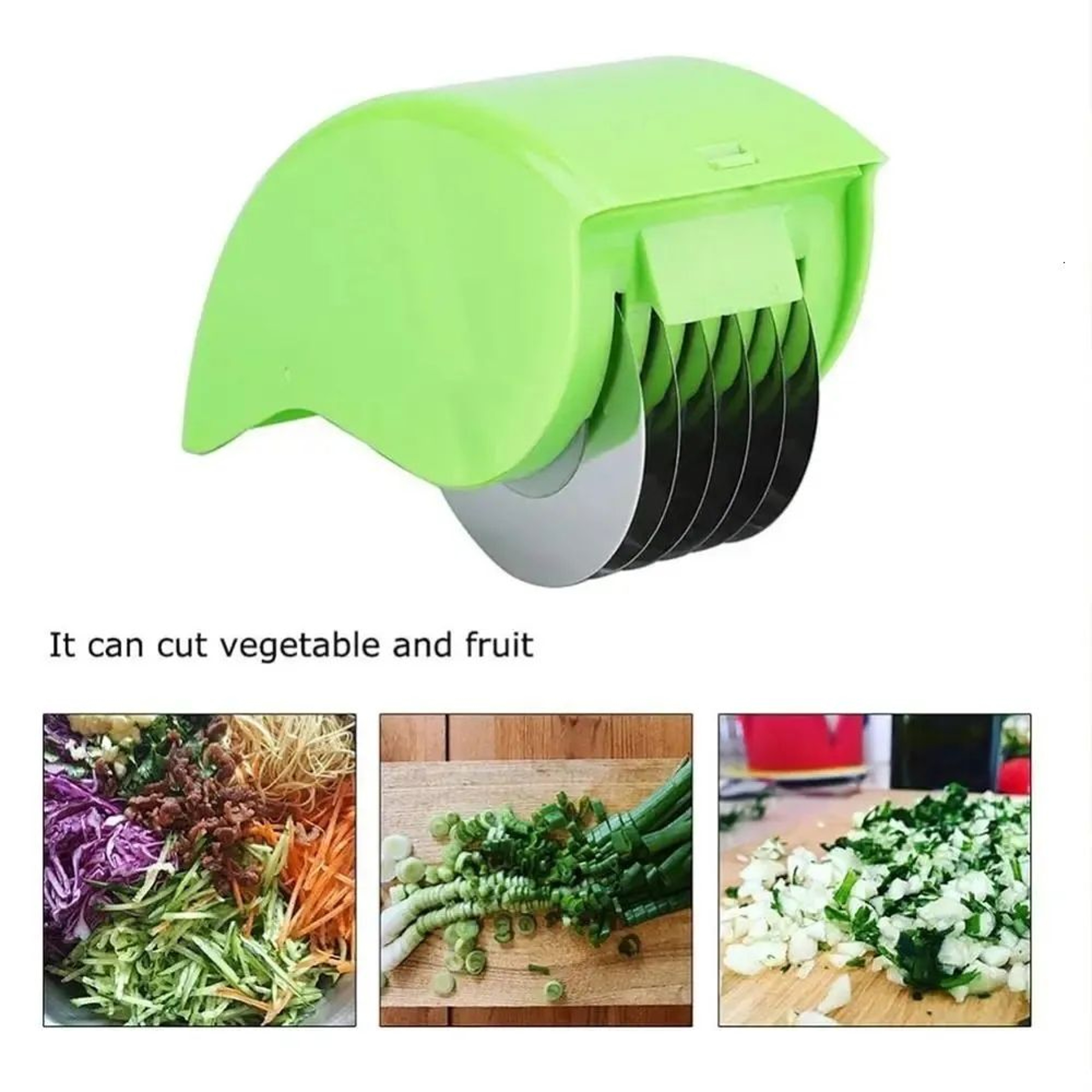 Stainless Steel Herb Chopper Roller With Comfortable Handle For Parsley And Vegetables 4
