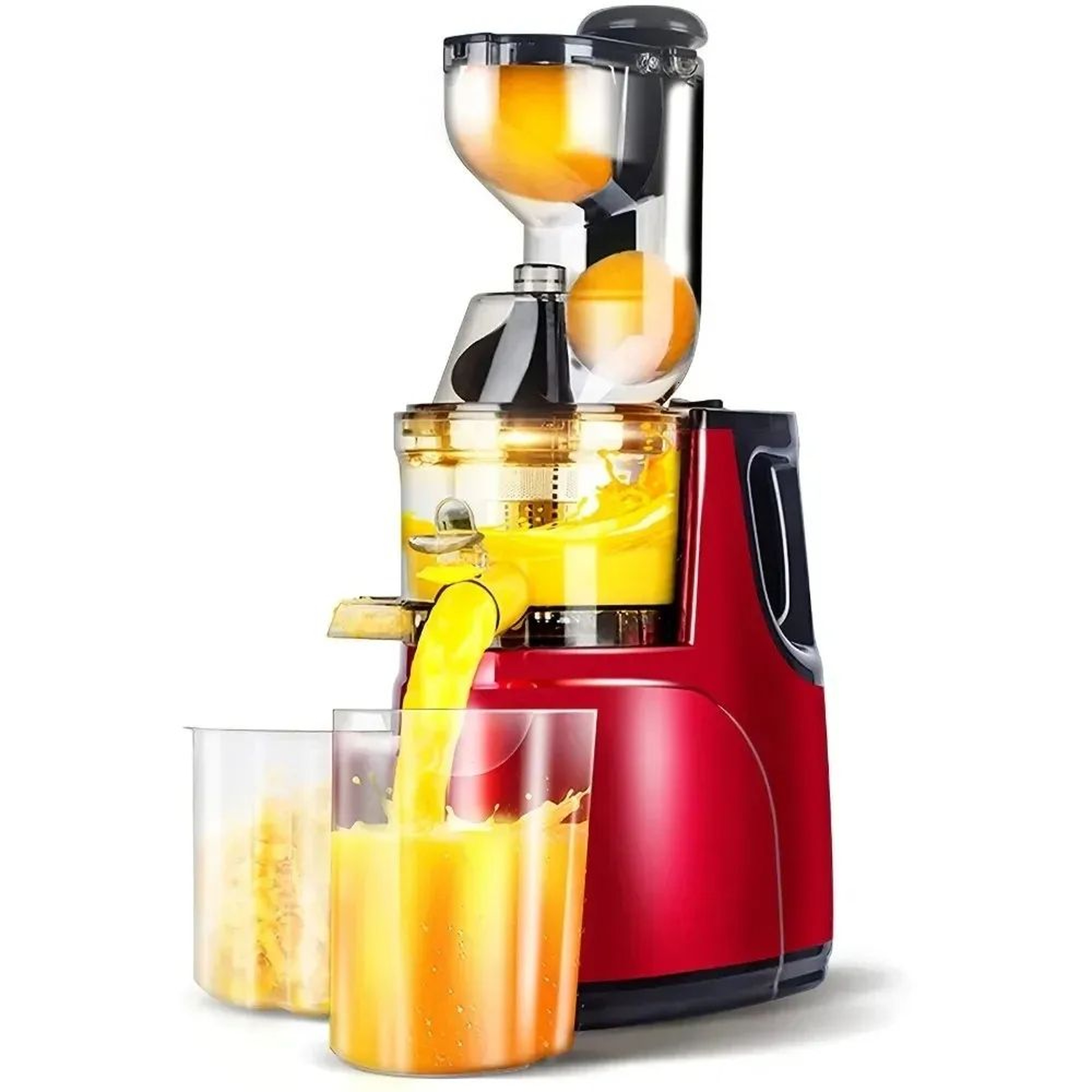 Slow Masticating Cold Press Juicer Machine For Fruits And Vegetables With US Plug 0