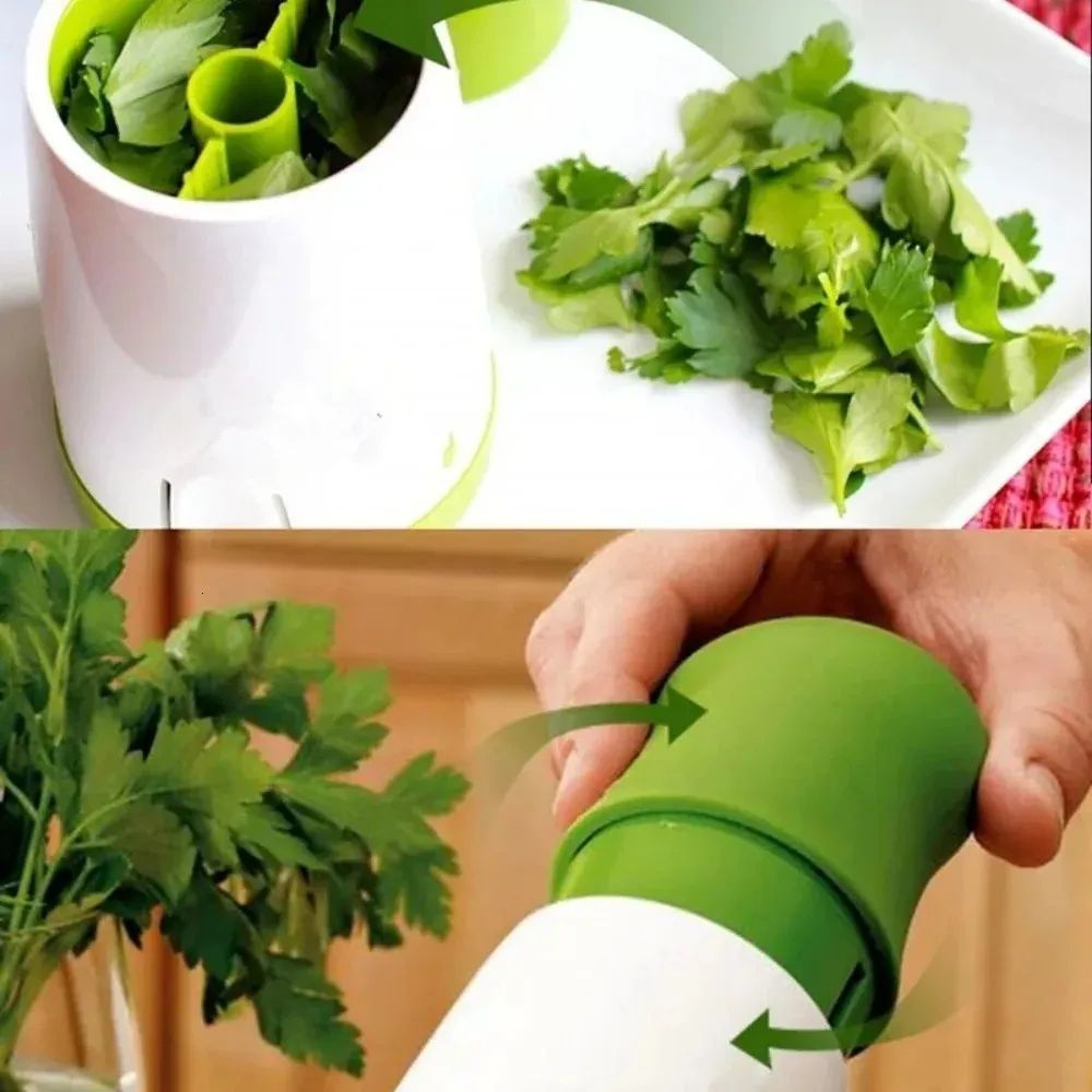 Stainless Steel Herb Grinder And Vegetable Chopper With Handheld Design 2