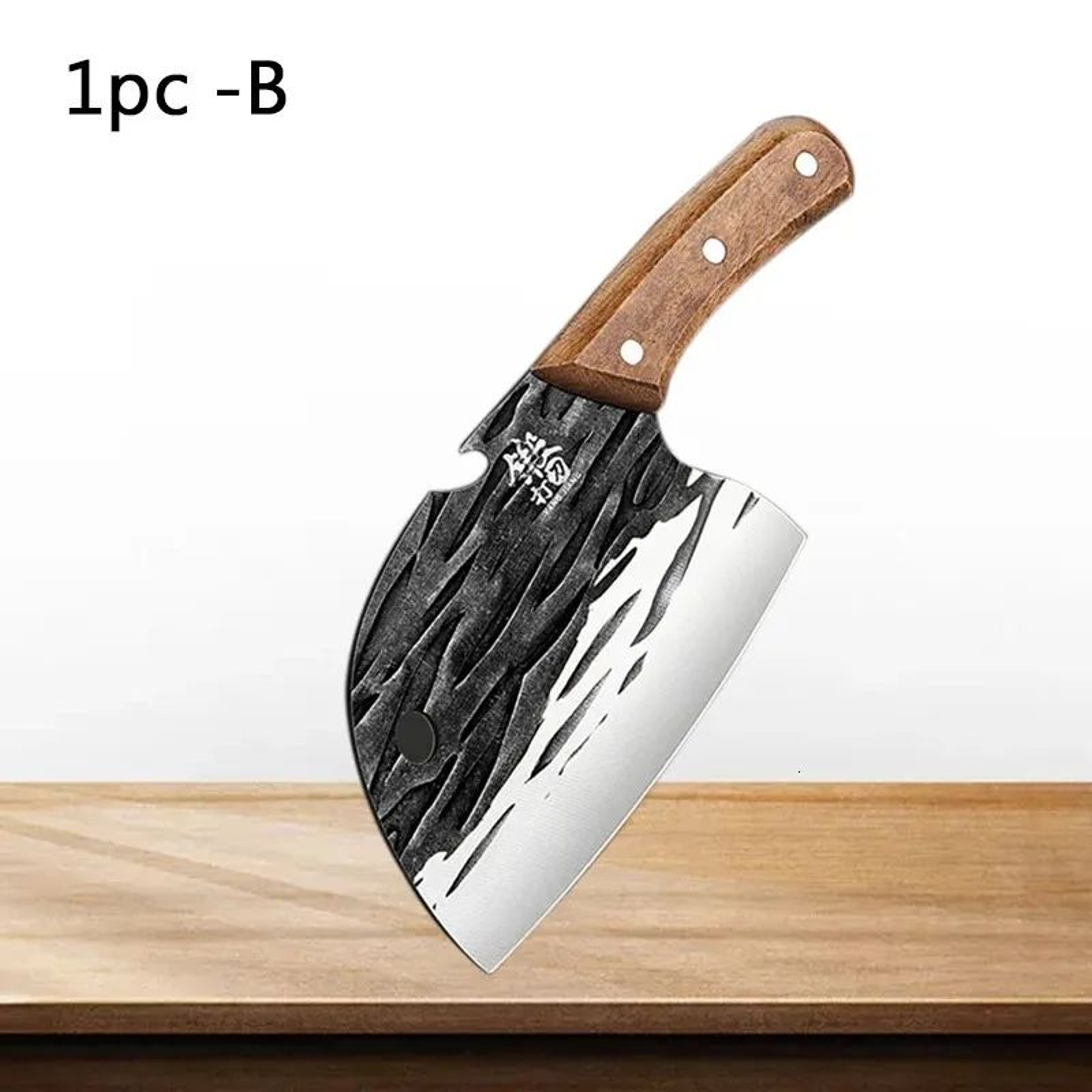 Stainless Steel Meat Slicer And Multifunctional Kitchen Chopper With Wooden Handle 7
