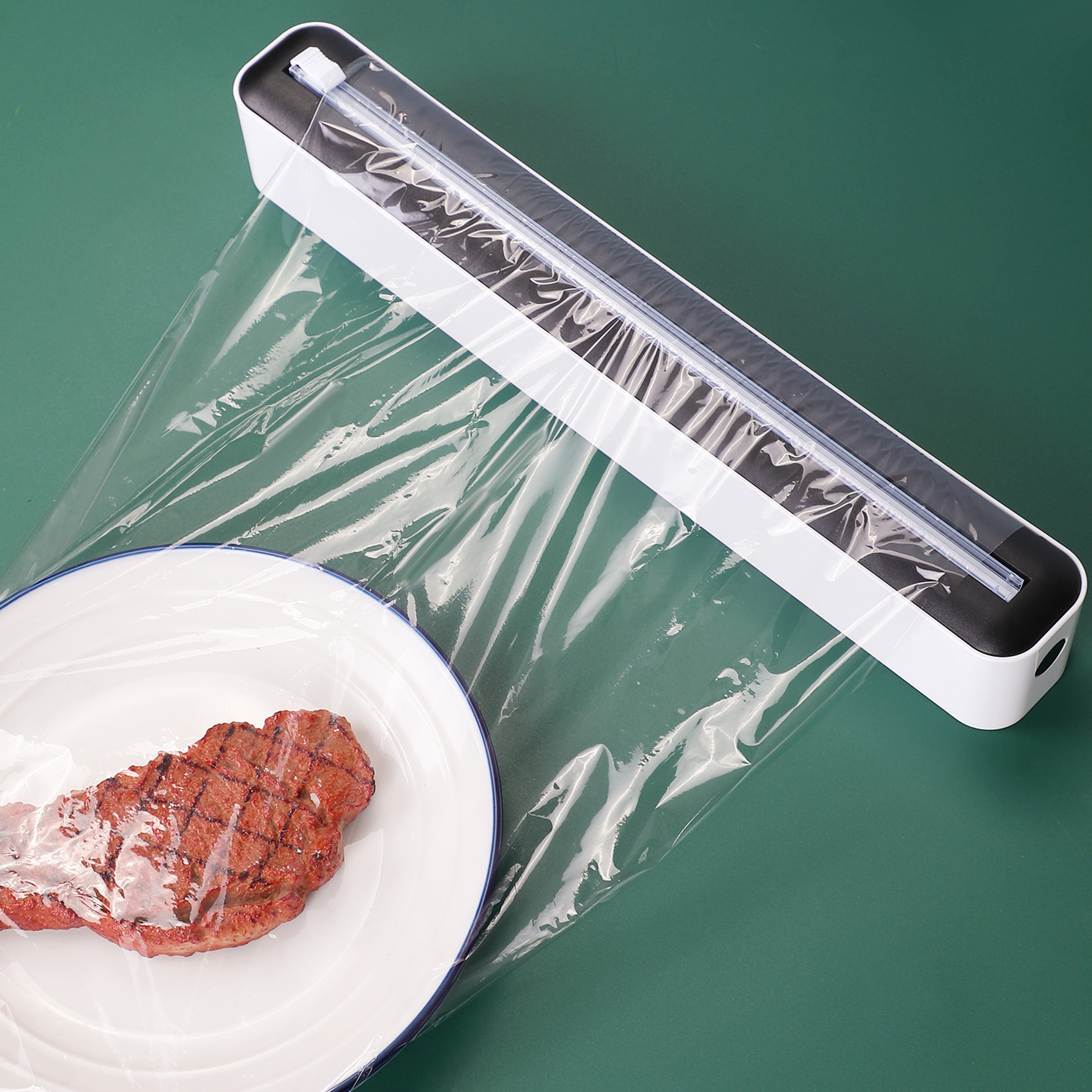 Kitchen Wrap Cutter And Sealing Tool For Cling Film Foil Baking Paper 0