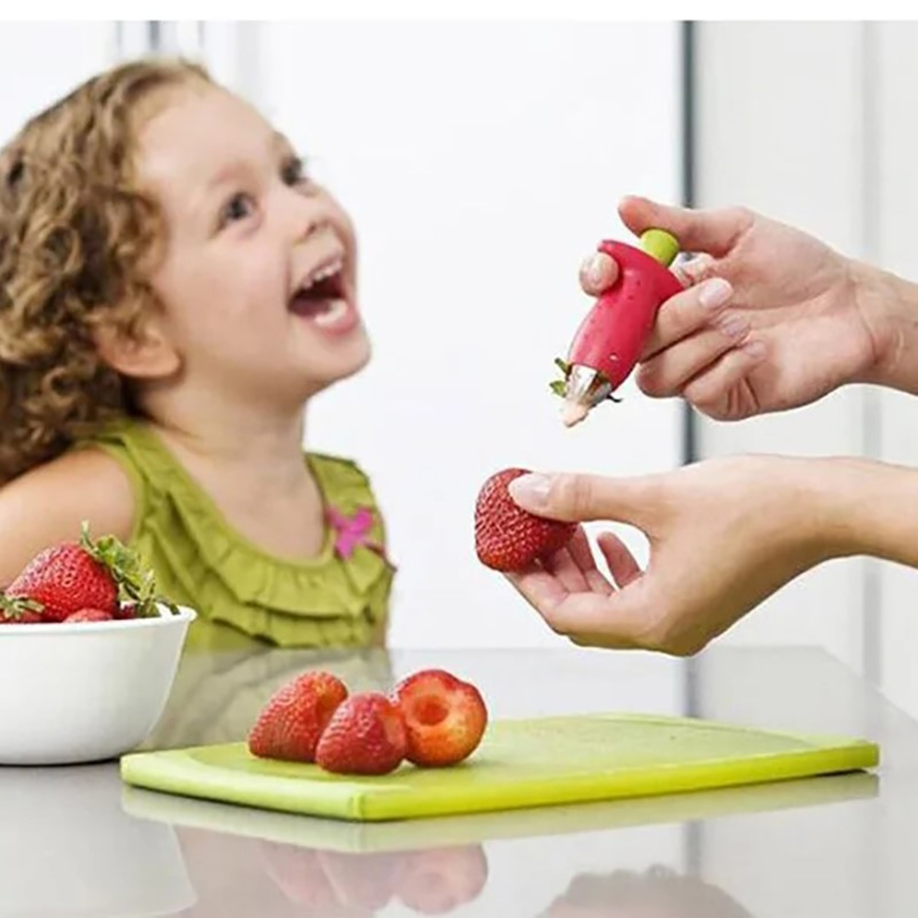 Strawberry Huller Fruit Corer Tomato Stem Remover Kitchen Gadget – view 6