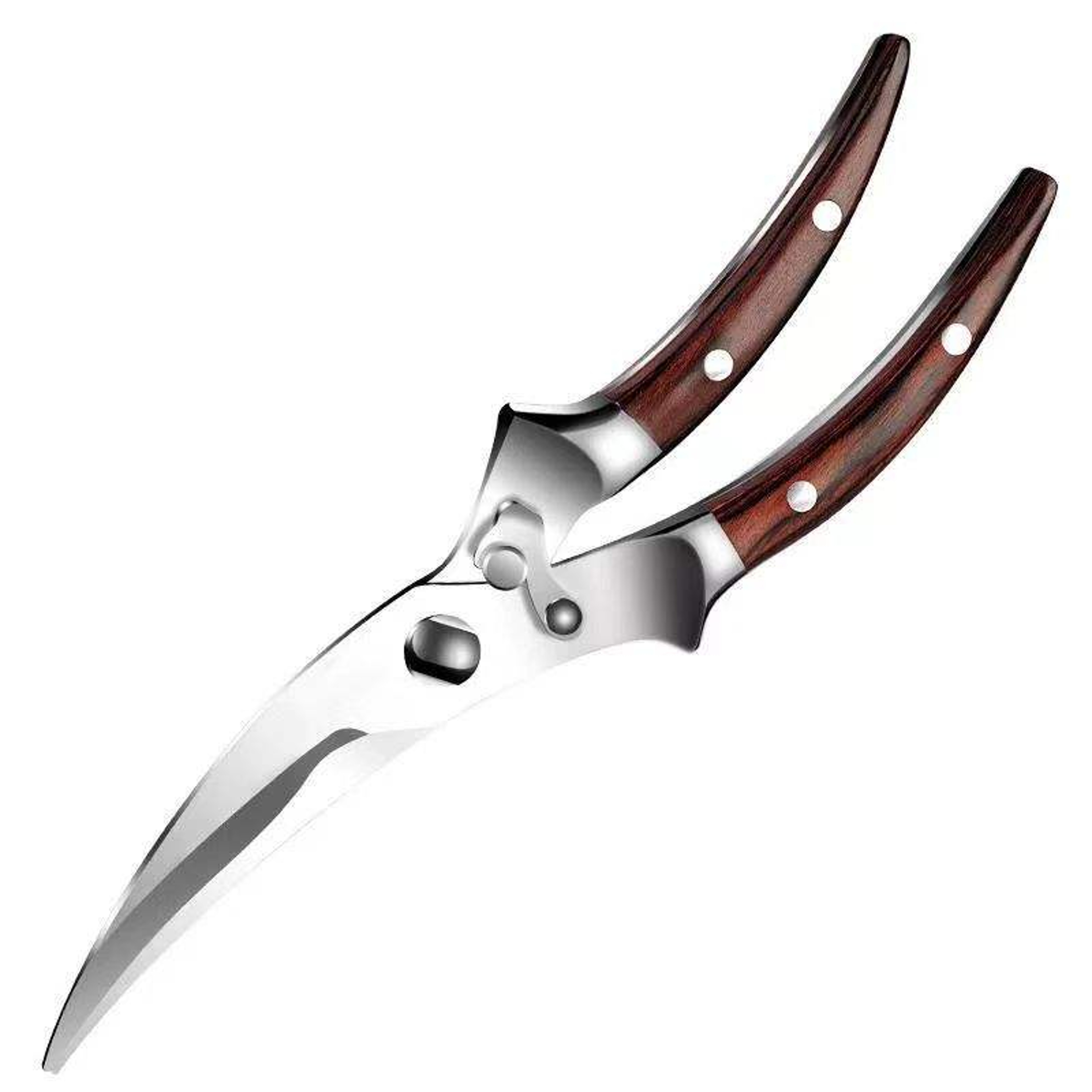 Heavy Duty Poultry Shears Stainless Steel Kitchen Scissors for Chicken Bone and Seafood – view 7