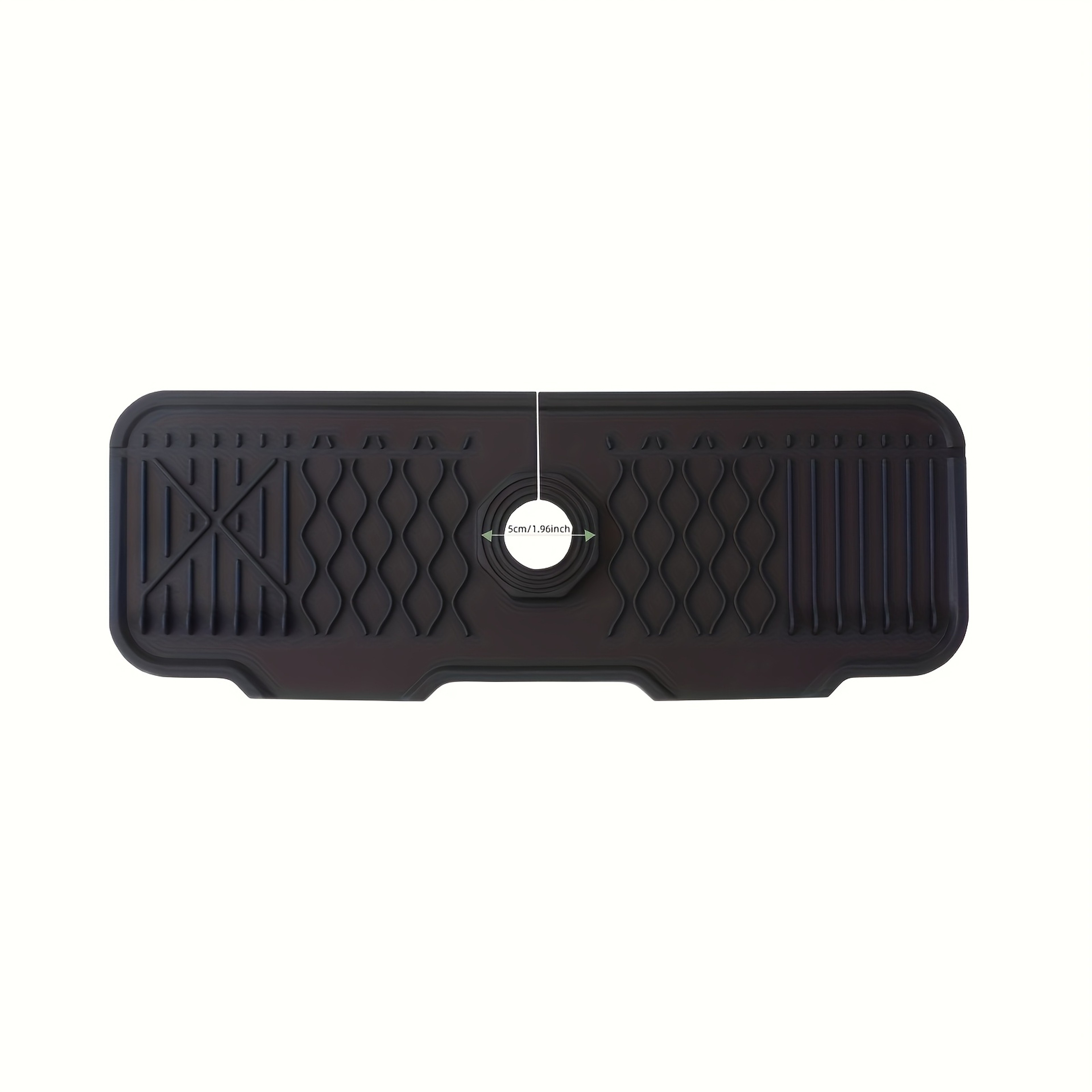 Faucet Splash Guard Sink Drain Pad For Kitchen And Bathroom Countertops 7