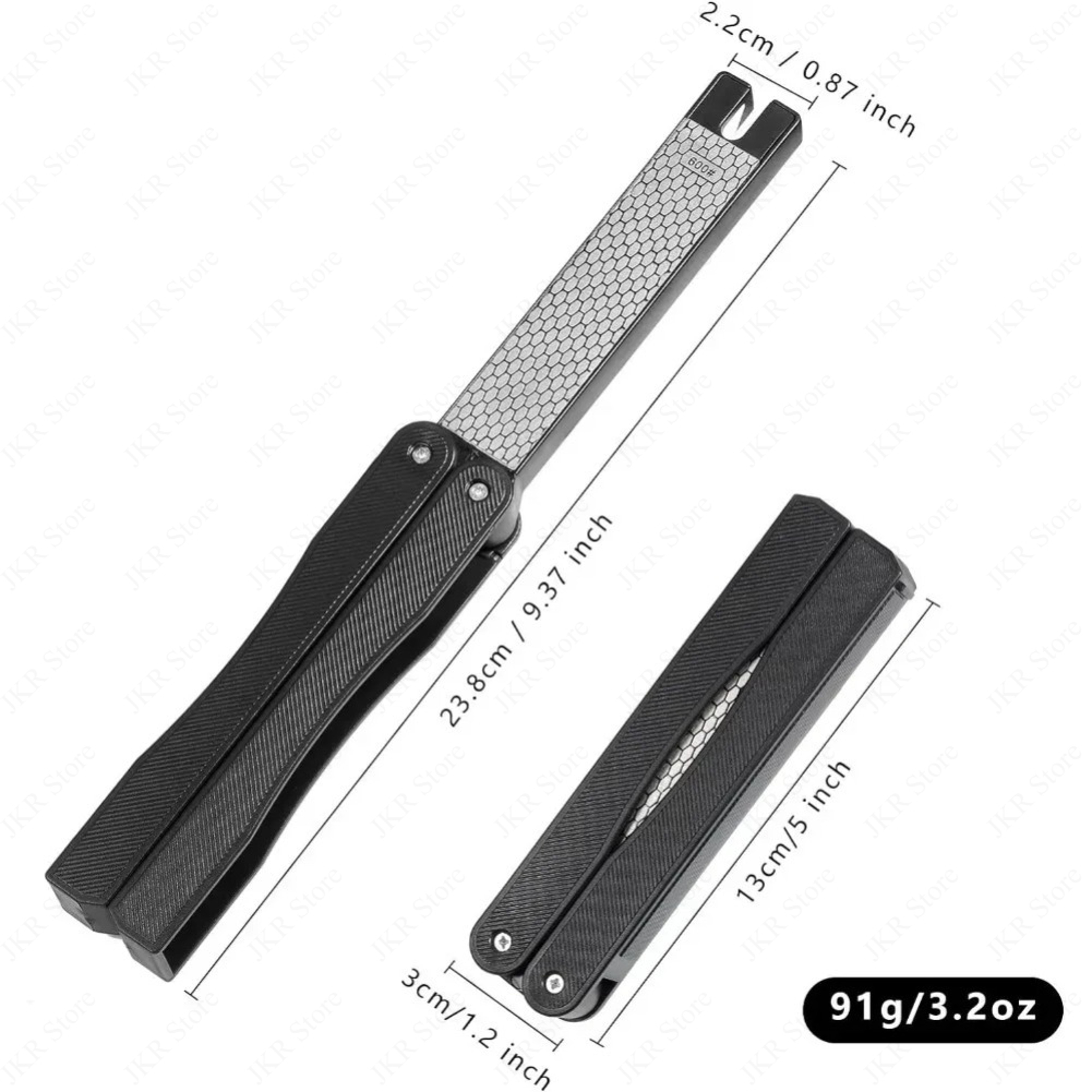 Portable Diamond Knife Sharpener Grit Folding Pocket Sharpening Stone – view 6