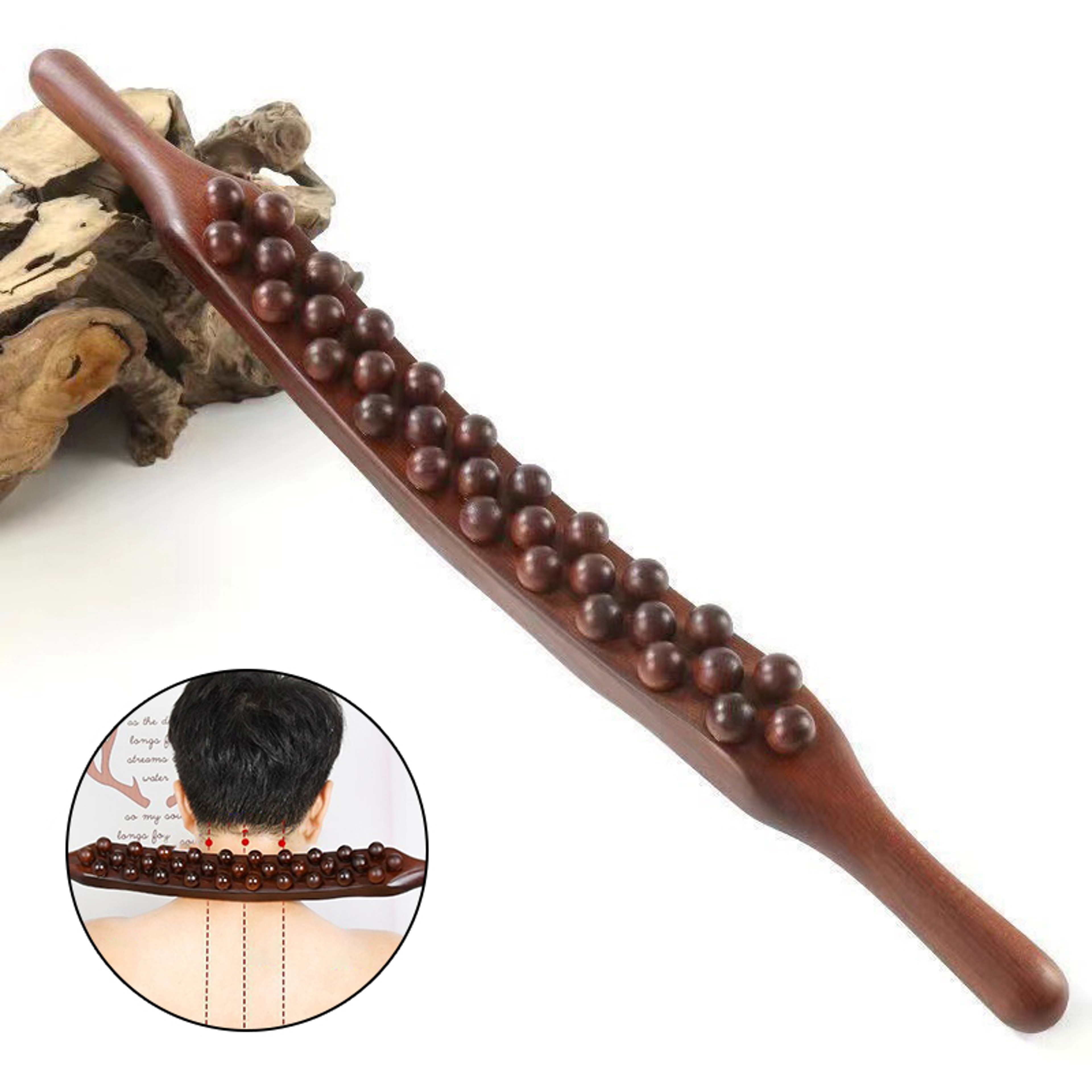 Universal Gua Sha Back Massage Scraper & Abdominal Relaxation Roller Tool – view 3