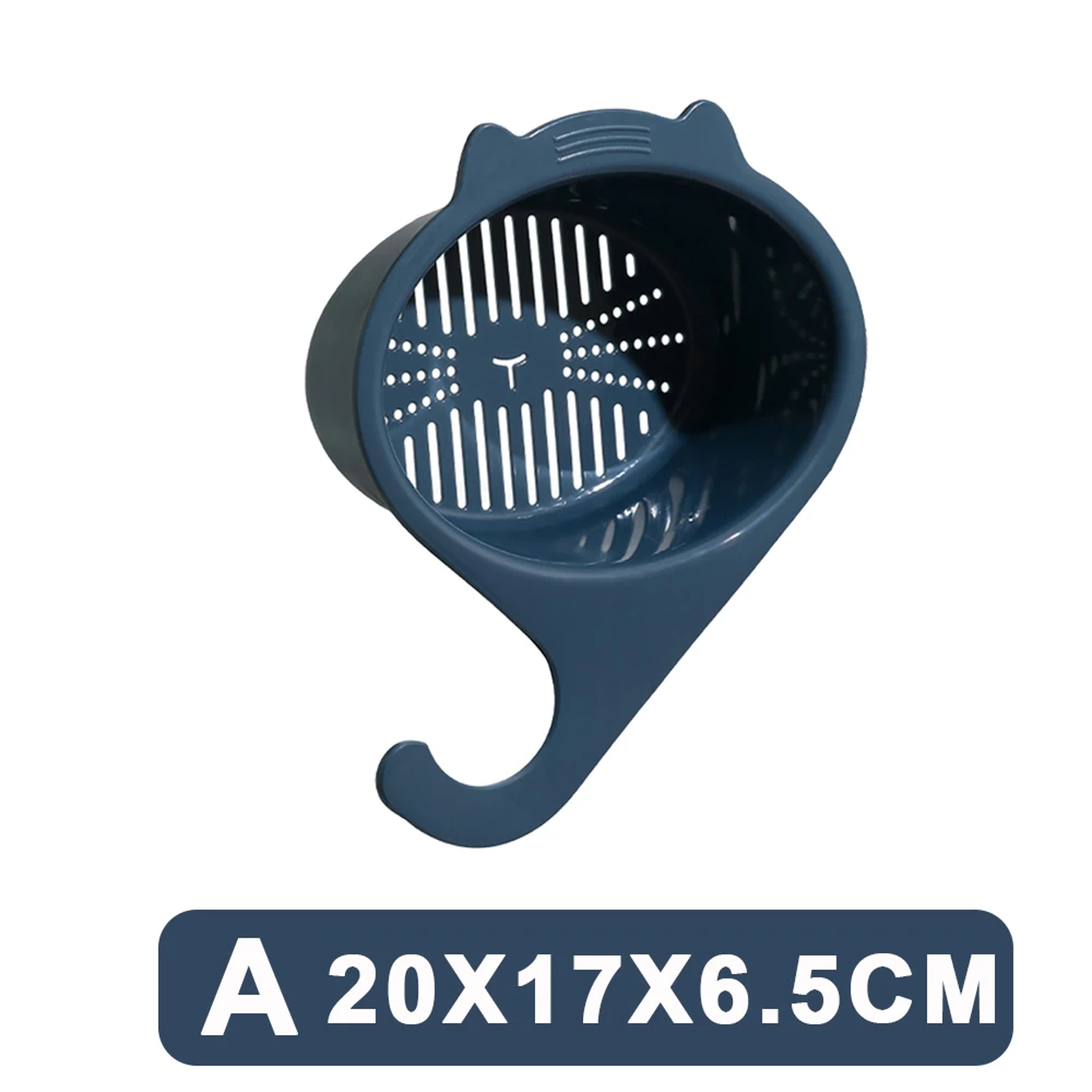 Cat Shape Kitchen Sink Drain Basket And Faucet Filter Basket For Fruit And Vegetable Rinsing 7