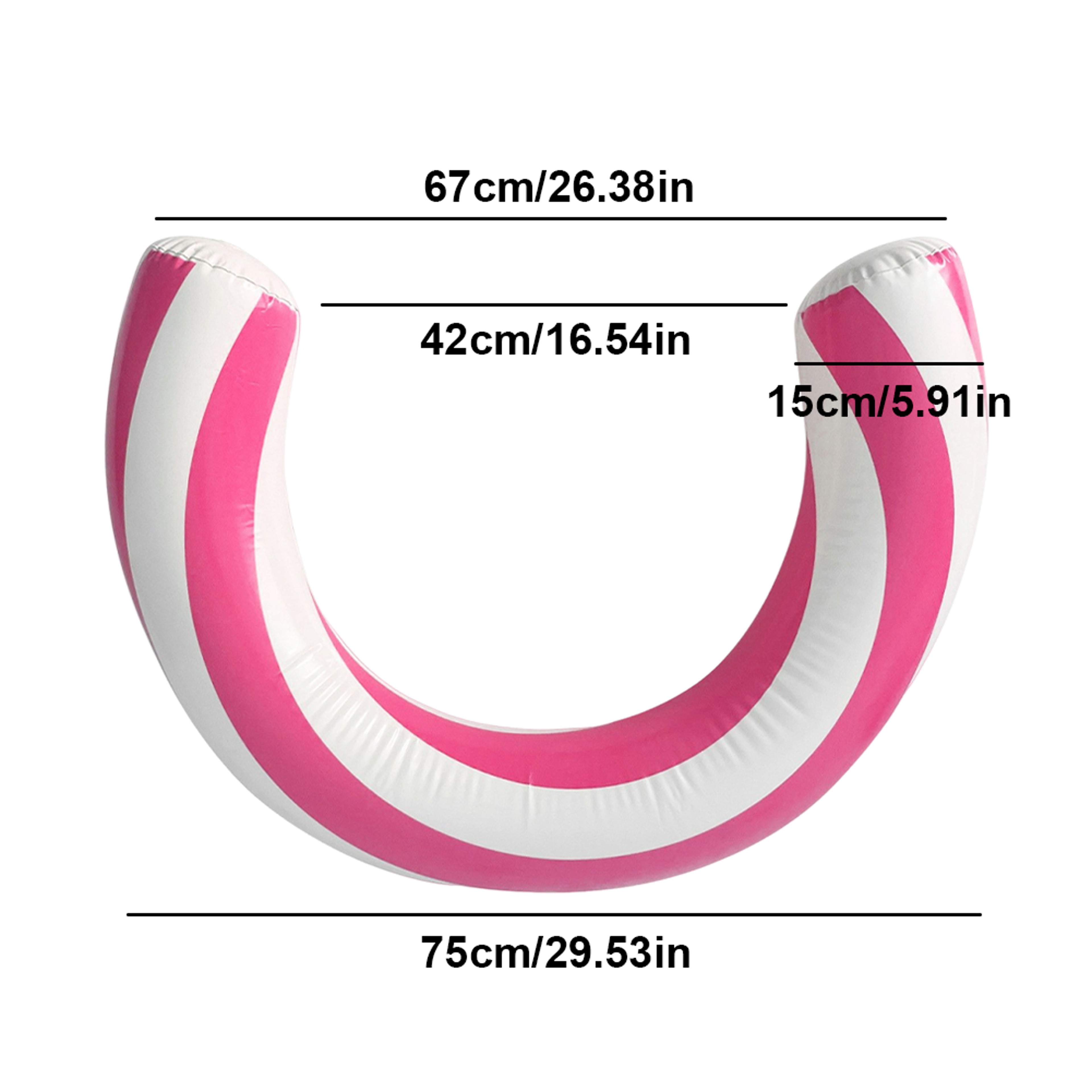U Shape Inflatable Pool Noodle Buoyancy Float Stick For Summer Swimming 6