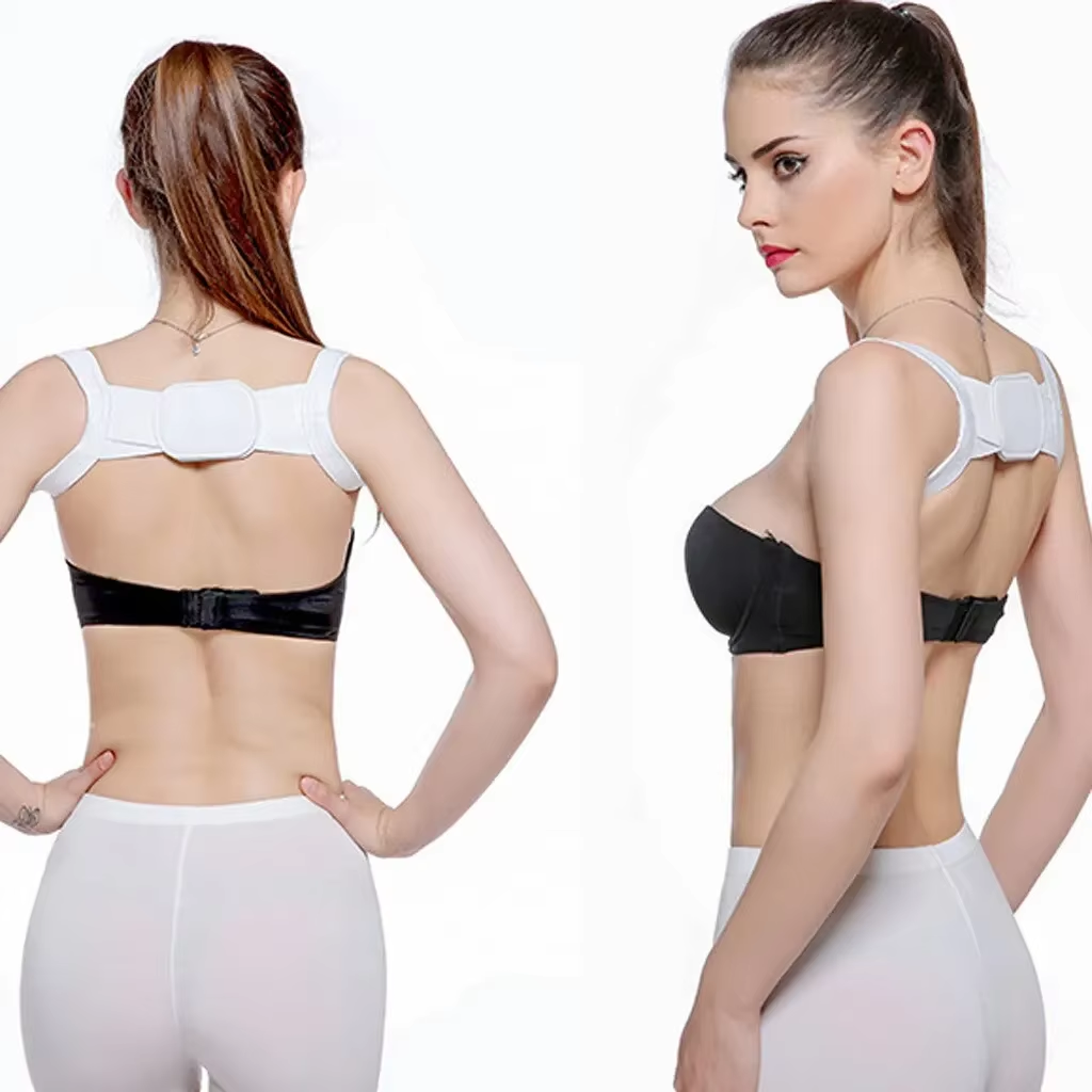 Adjustable Invisible Posture Corrector Back Support Belt for Better Alignment and Comfort – view 3