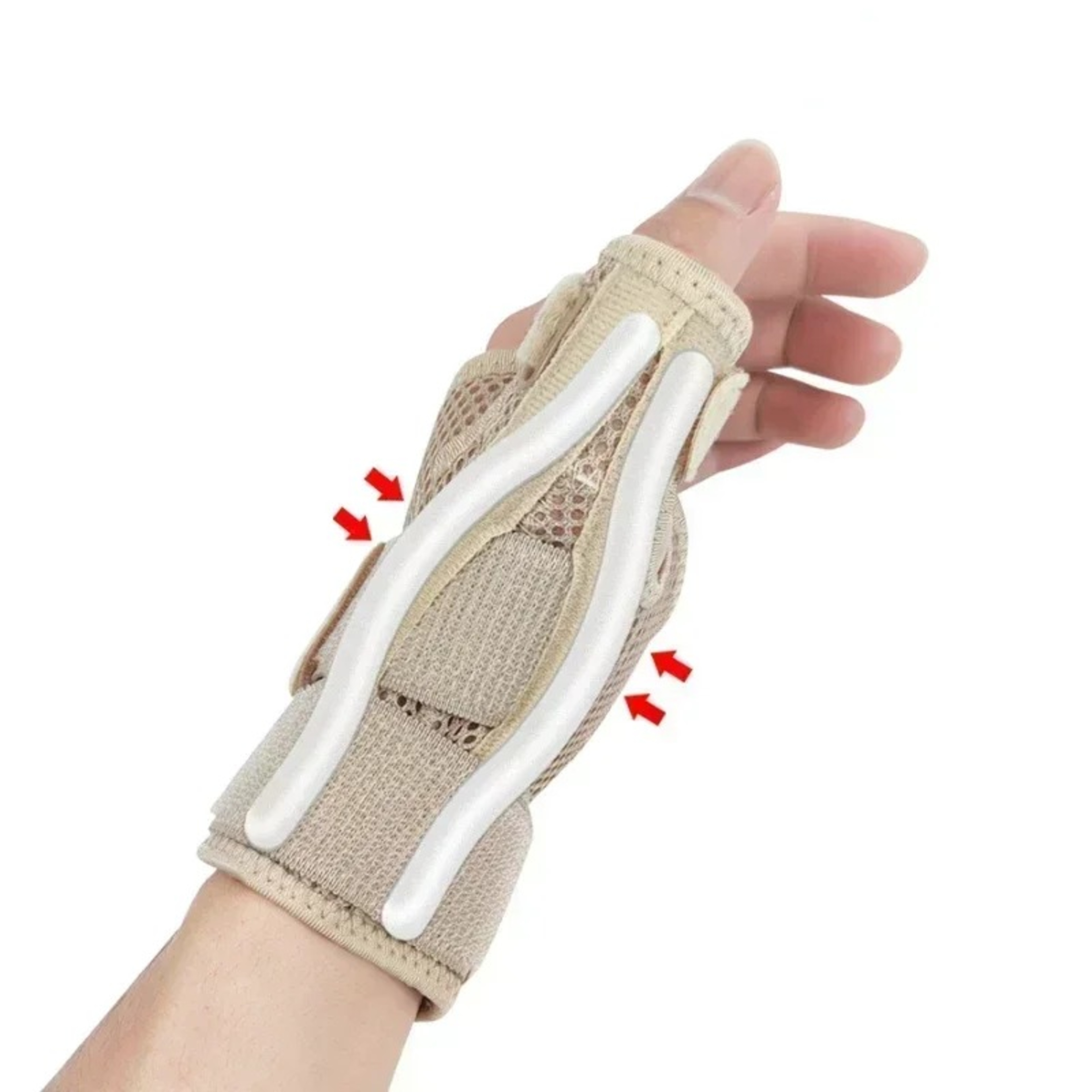 Flexible Wrist Thumb Support Brace With Splint For Tendonitis Arthritis Relief 4